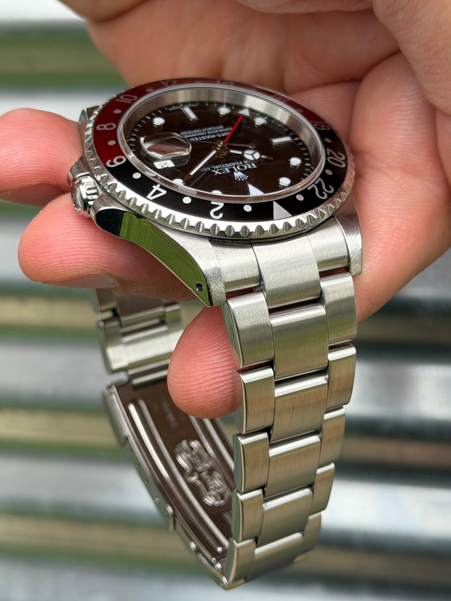 Rolex GMT Master II Coke 40mm Ref.16710 Box & Papers