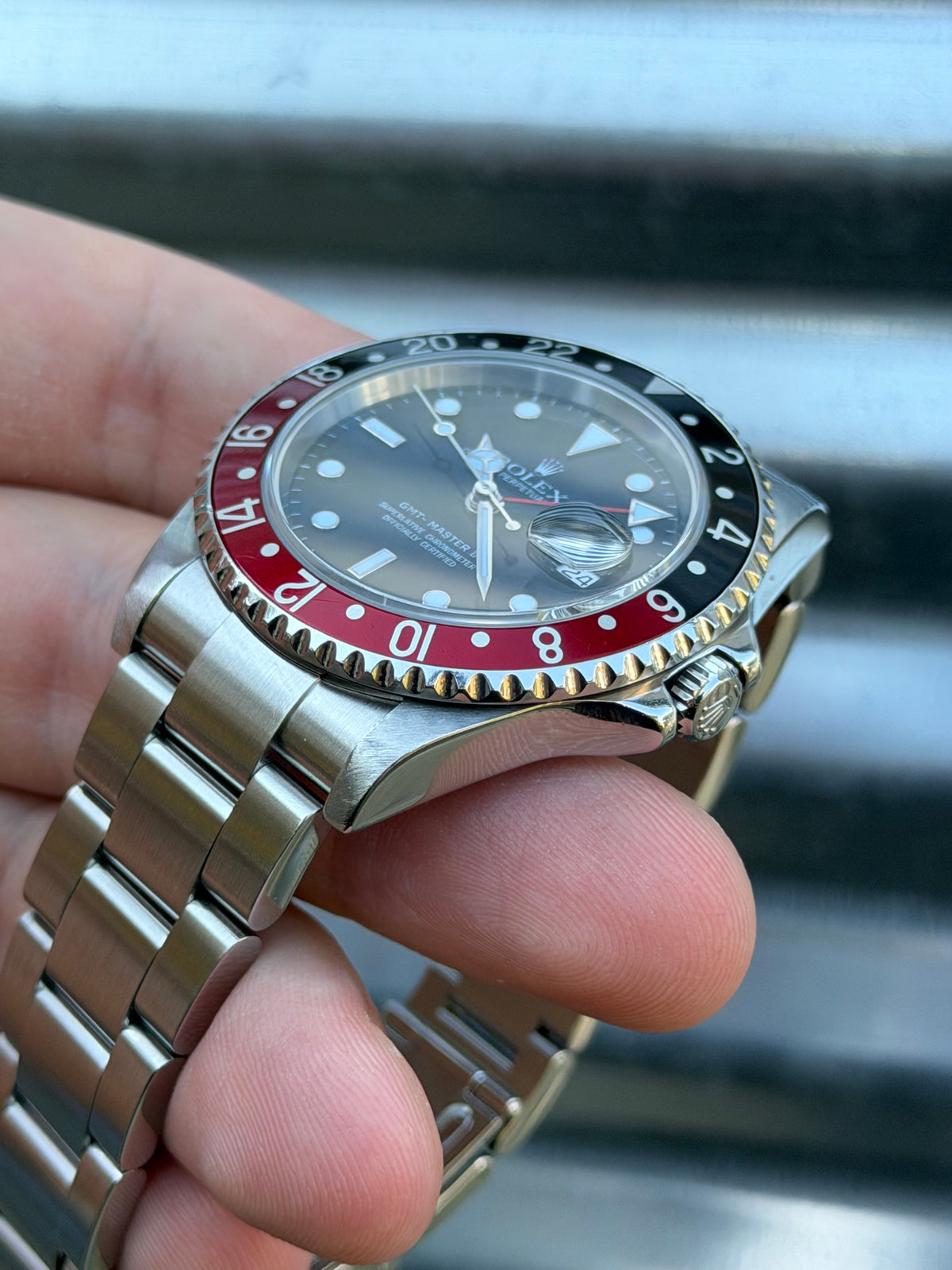 Rolex GMT Master II Coke 40mm Ref.16710 Watch Only
