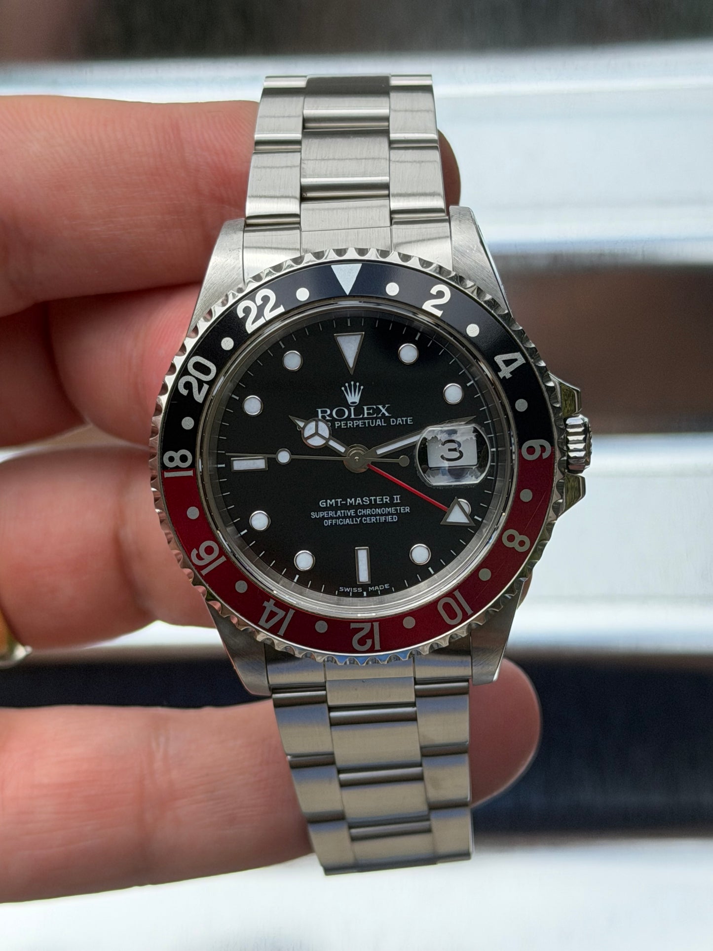 Rolex GMT Master II Coke 40mm Ref.16710