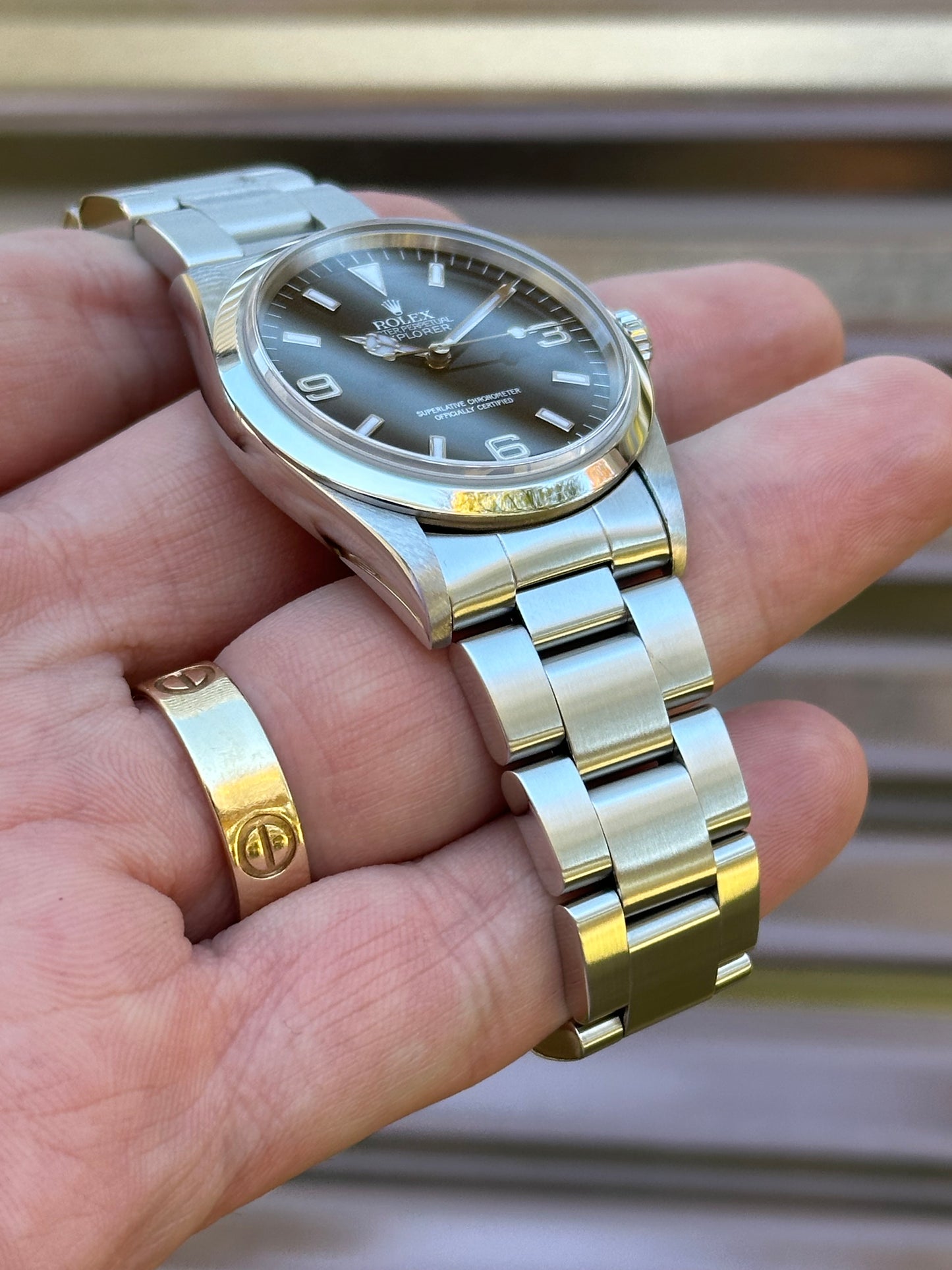 1998 Rolex Explorer Ref. 14270 With Box & Papers | “Swiss” Only Dial