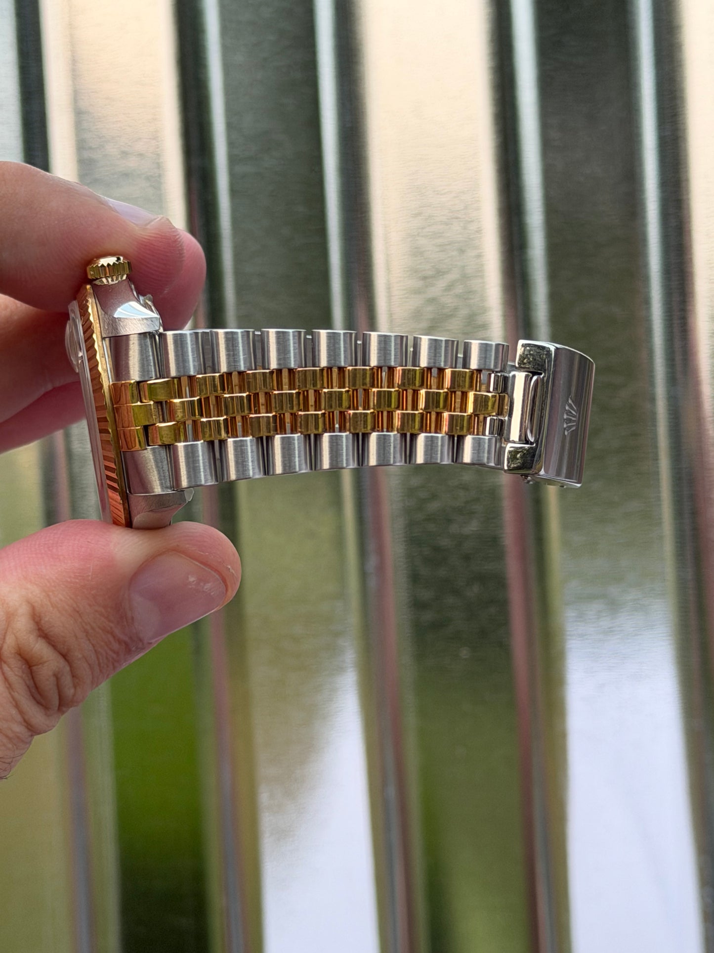 Rolex Datejust “Pyramid Dial” 36mm Ref.16233 Box & Papers