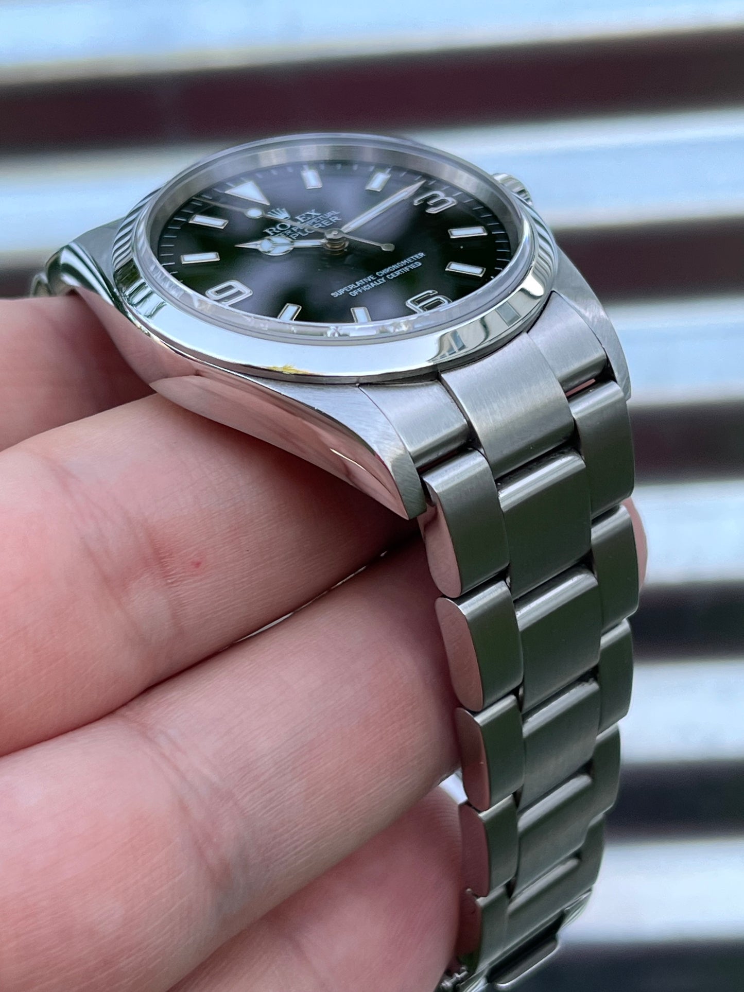 Rolex Explorer I 36mm Ref.114270 Box & Papers