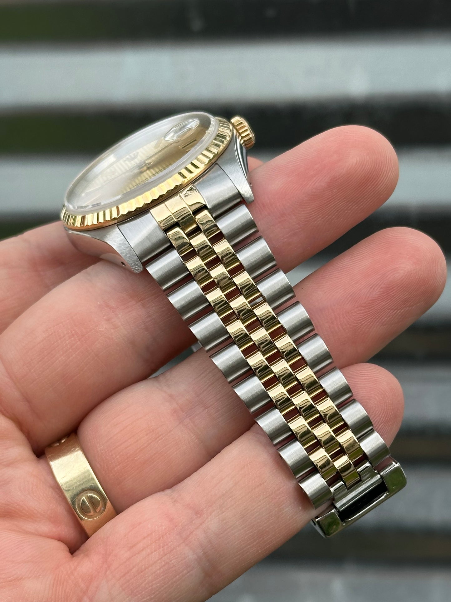 Rolex Datejust 36mm Ref.16233 Tapestry Dial Box & Papers