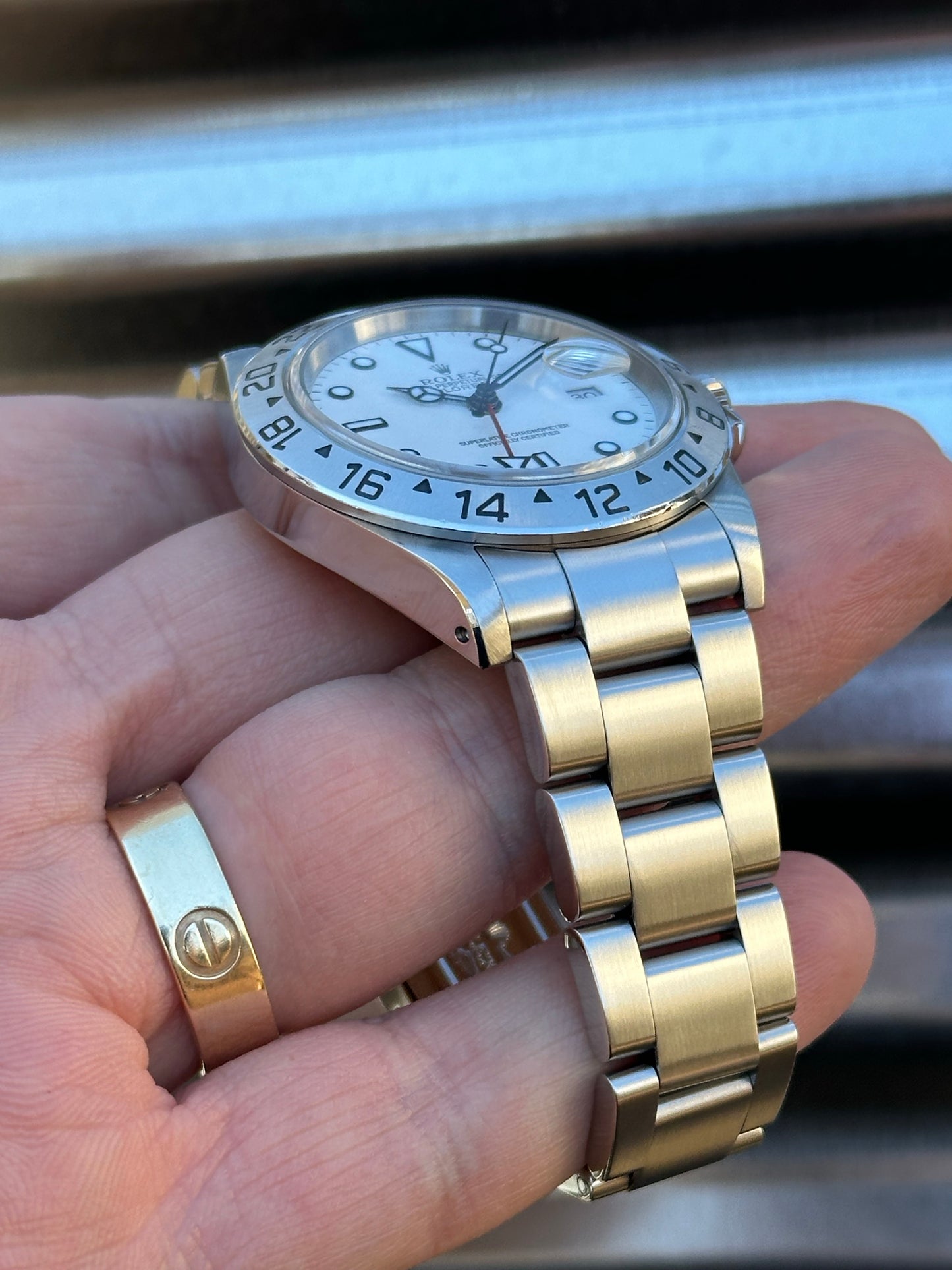 Rolex Explorer II “Polar” 40mm Ref.16570 Box & Papers