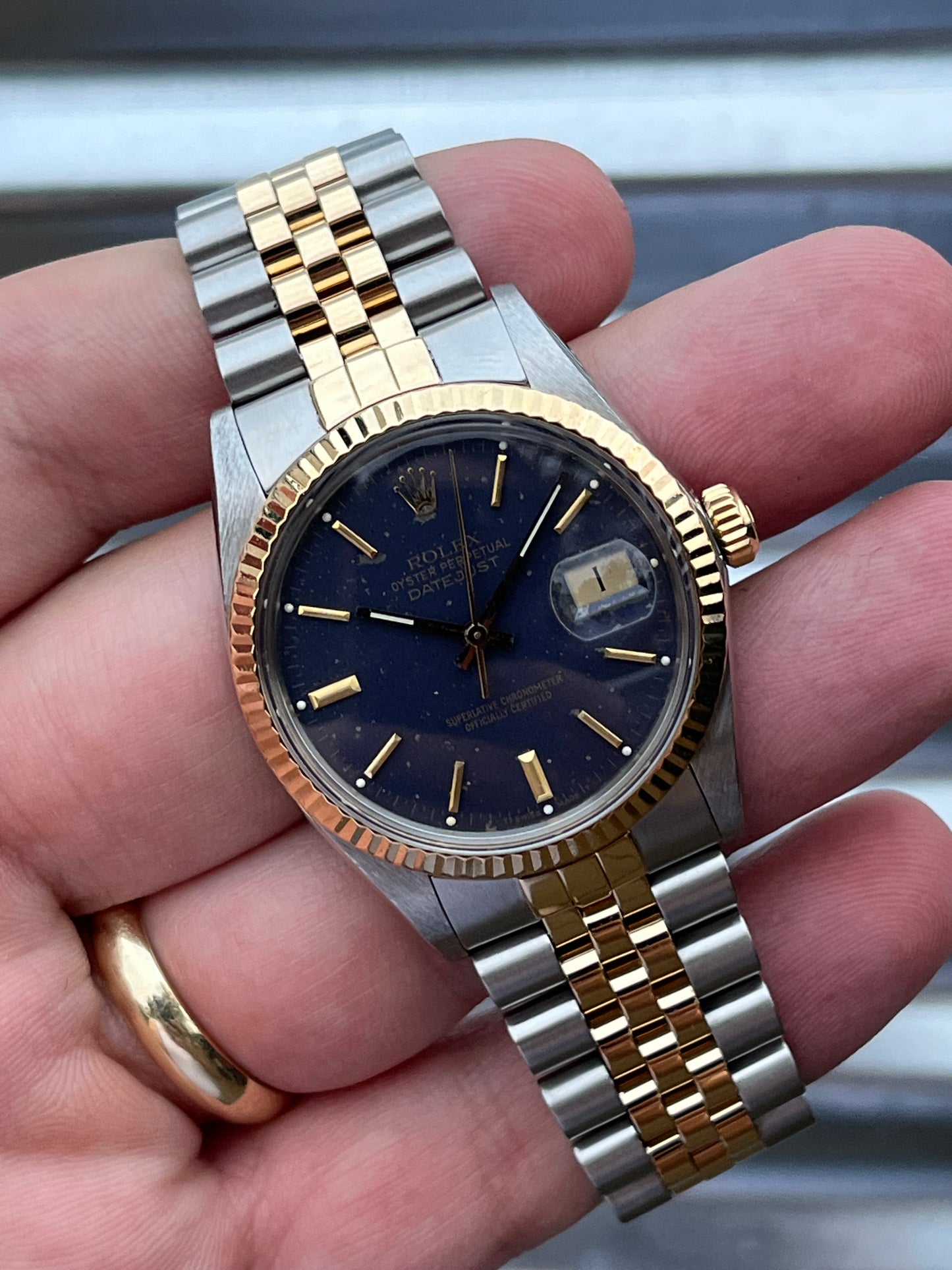 Rolex Datejust 36mm Ref.16013 Box & Papers