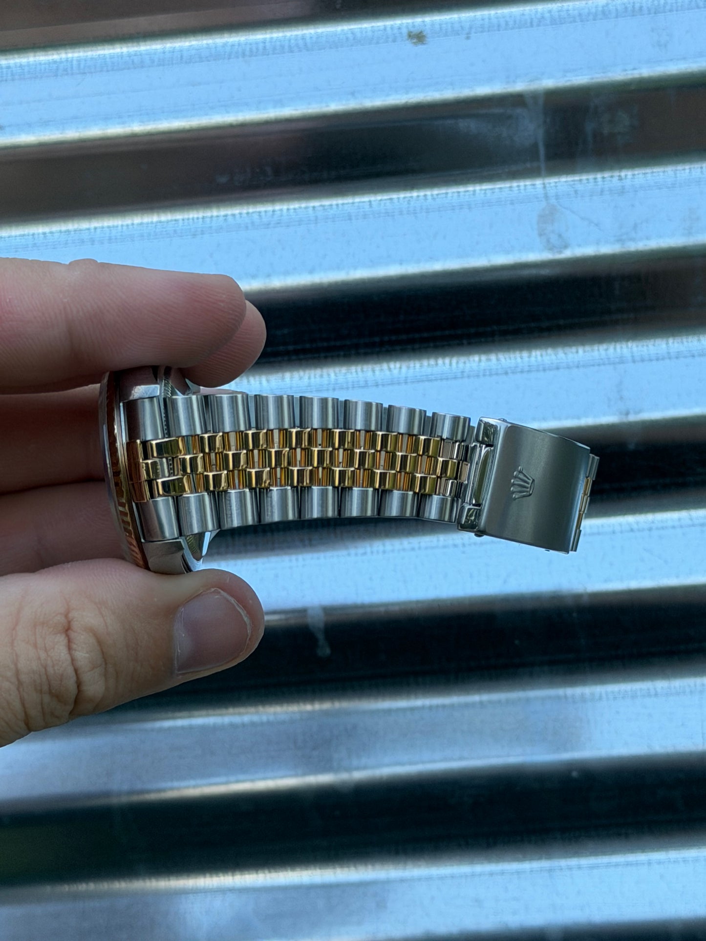 Rolex Datejust “Champagne Dial” 36mm Ref.16233 Box & Papers
