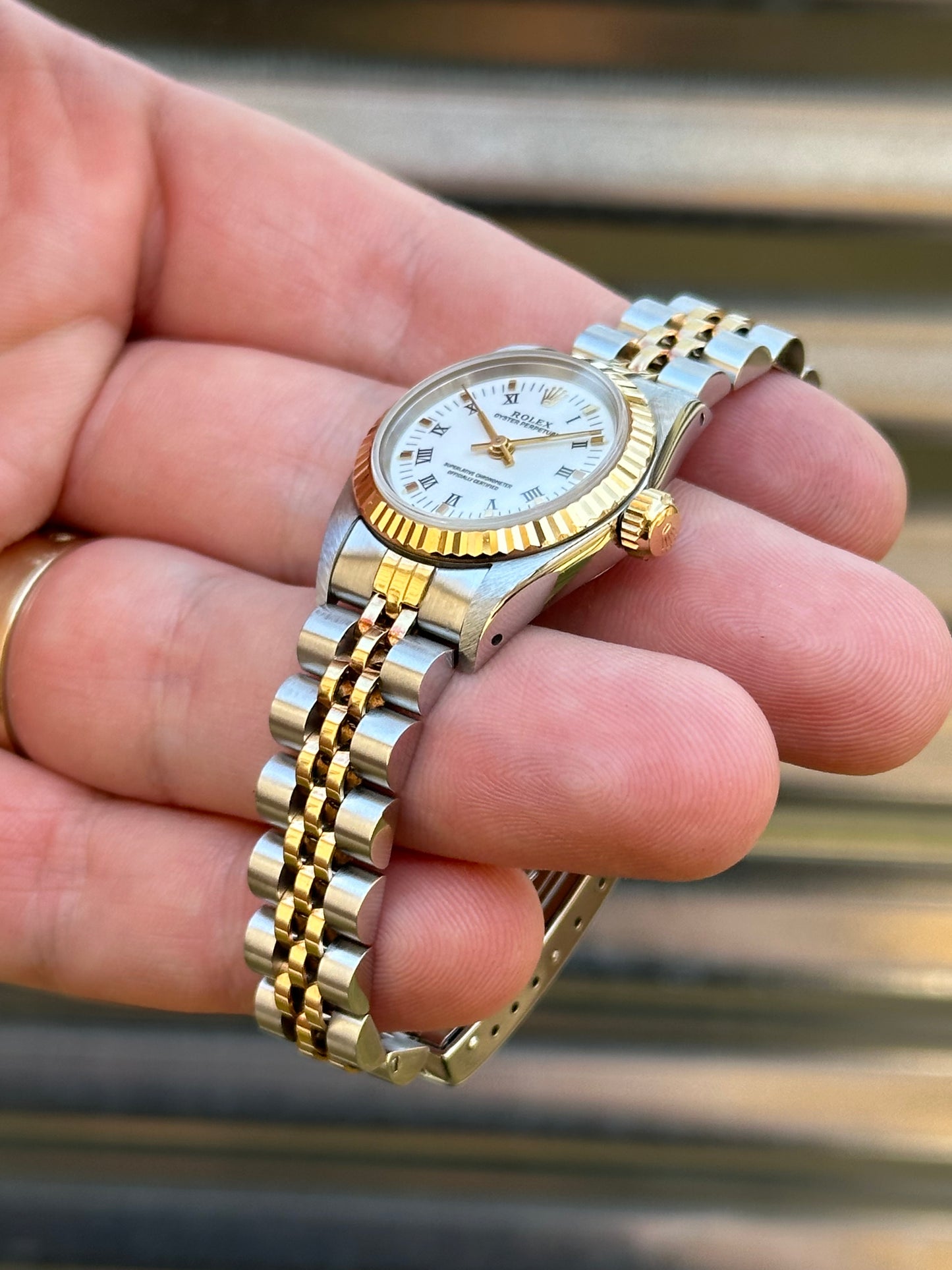 Rolex Ladies Datejust Ref.67193 Box & Papers