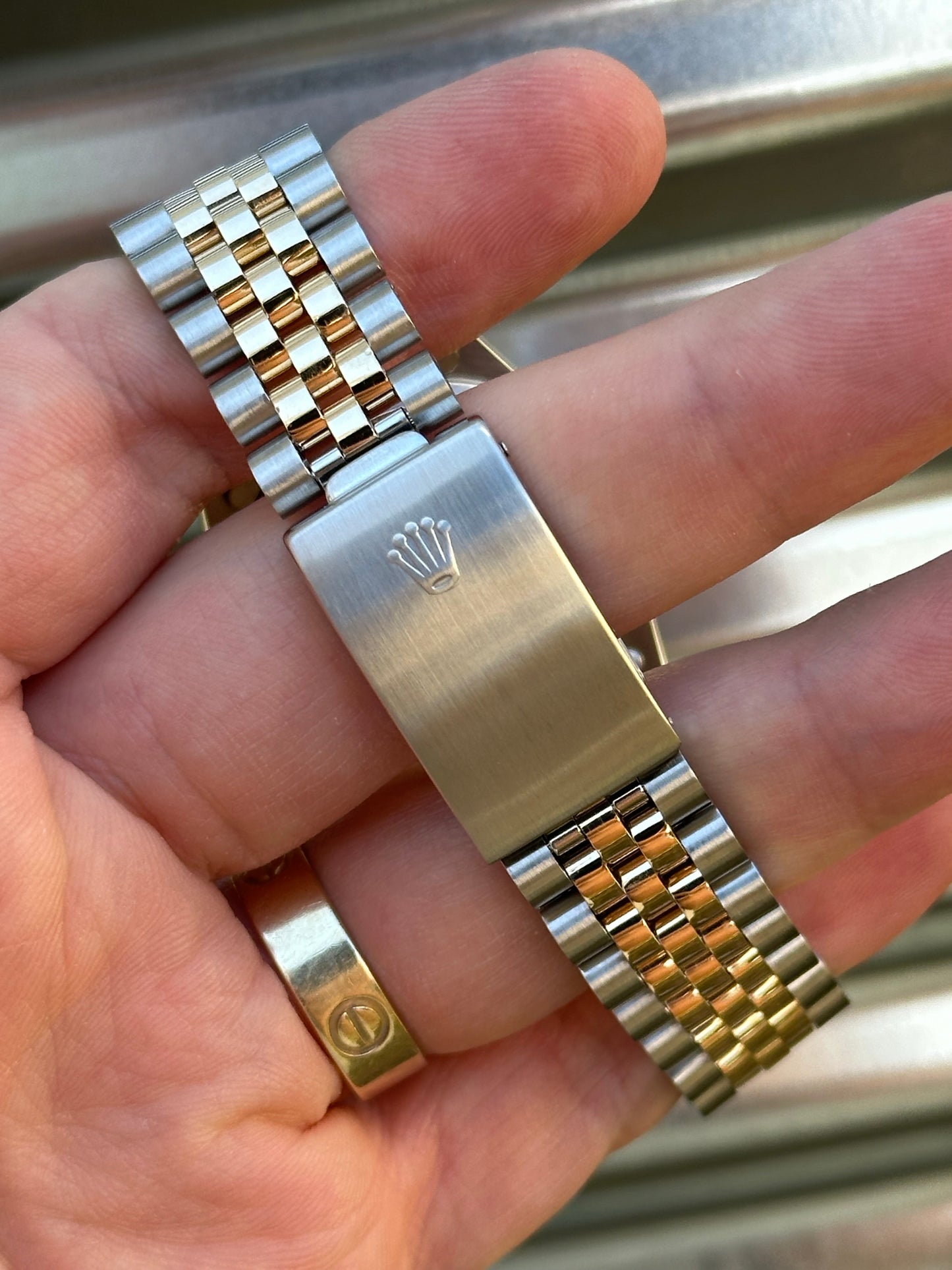 Rolex Datejust 36mm Ref.16233 “Champagne Diamond Dial” Box & Papers