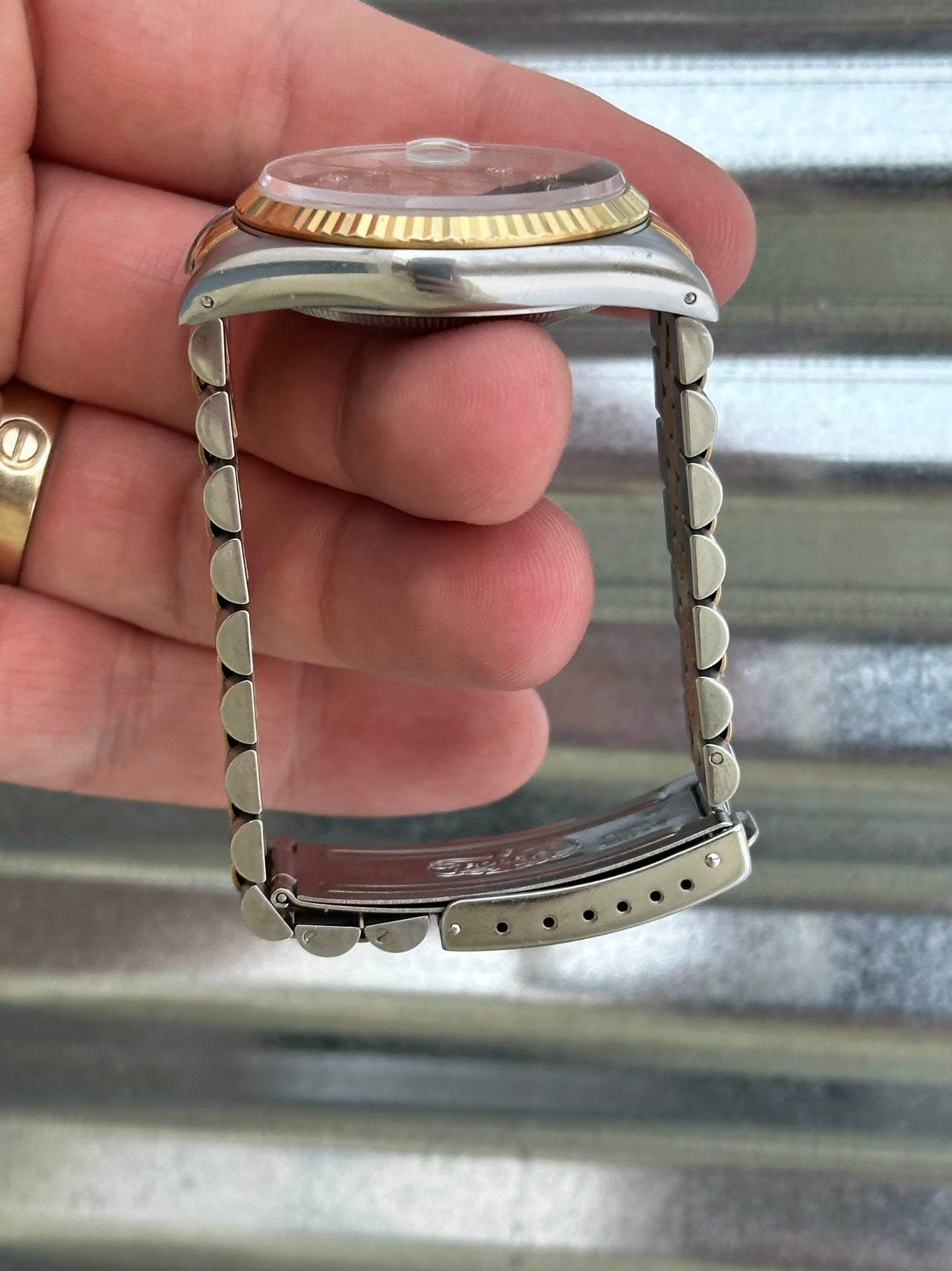 Rolex Datejust “Custom Black Diamond Dial” 36mm Ref.16233 Box & Papers