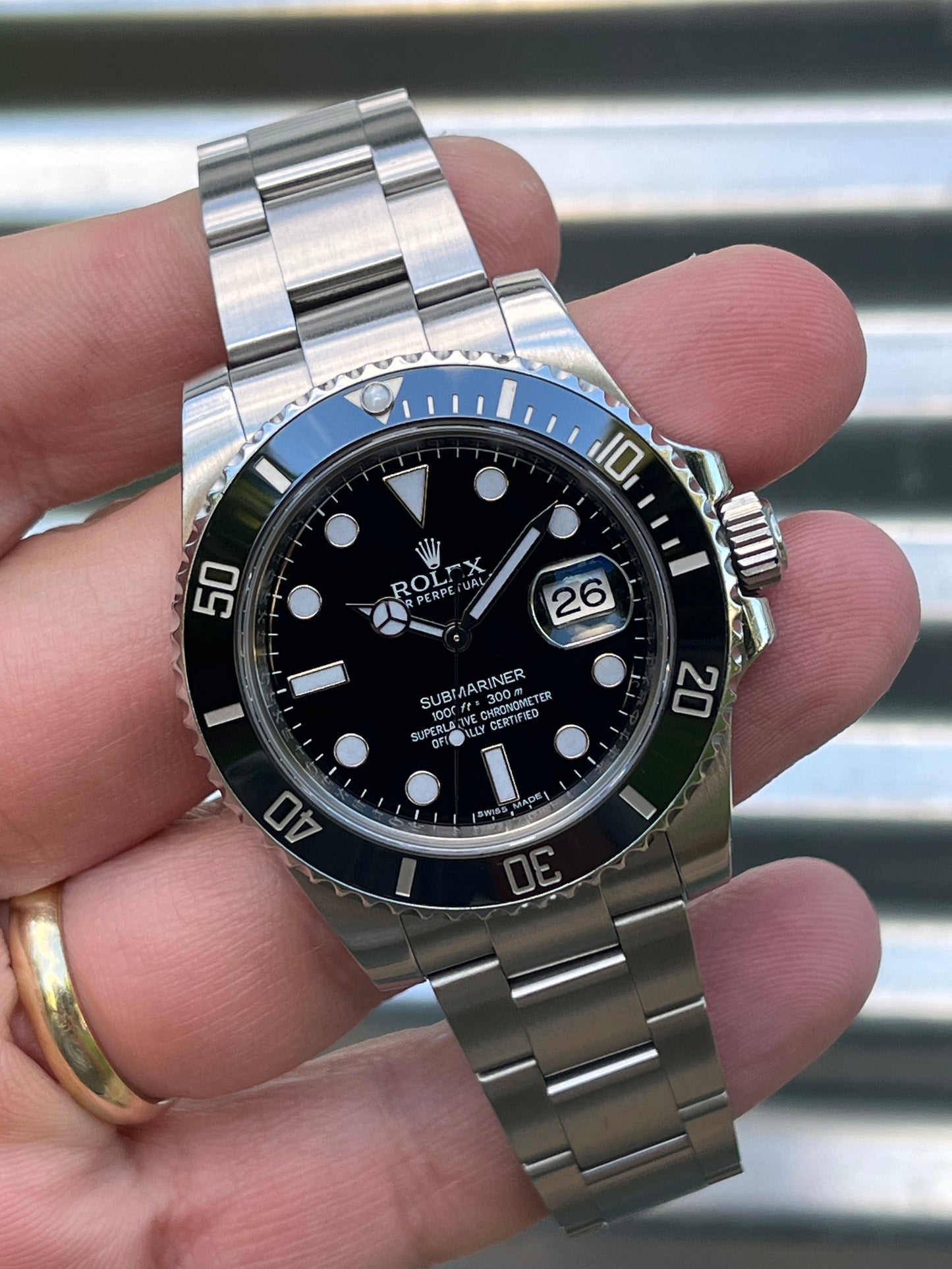 Rolex Submariner Date Ceramic 40mm Ref.116610LN Box & Card