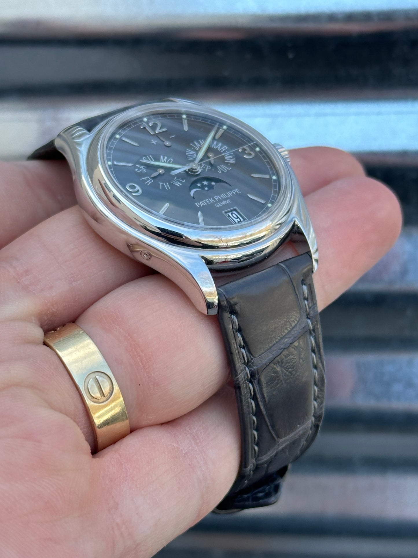 Patek Philippe 39mm Ref.5146G Annual Calendar Moonphase