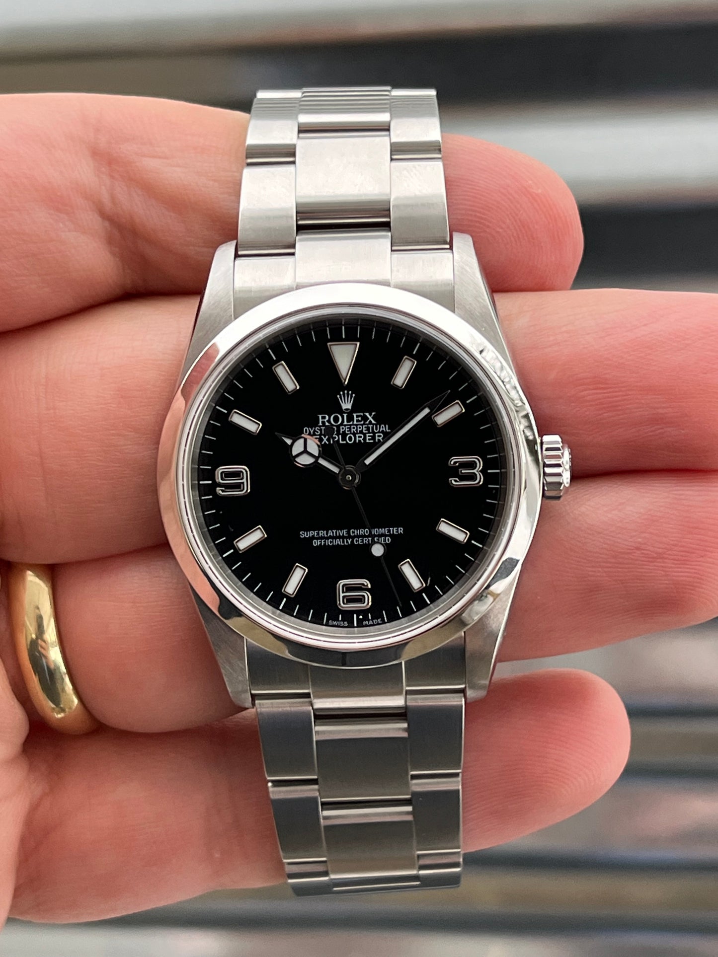 Rolex Explorer 36mm Ref.114270 Box & Papers