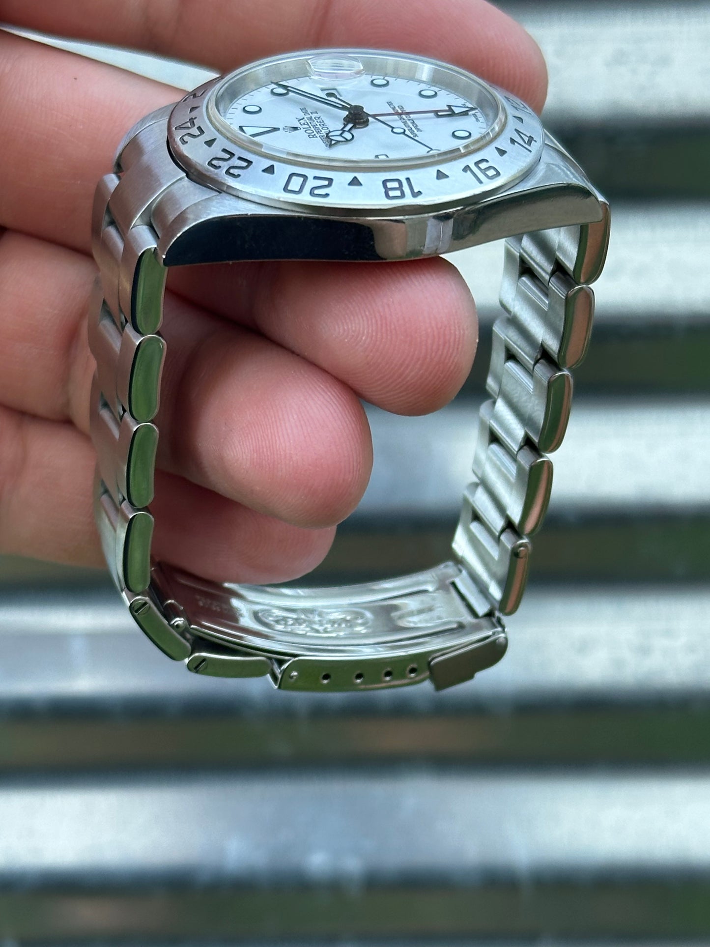 Rolex Explorer II “Polar” 40mm Ref.16570 Box & Papers