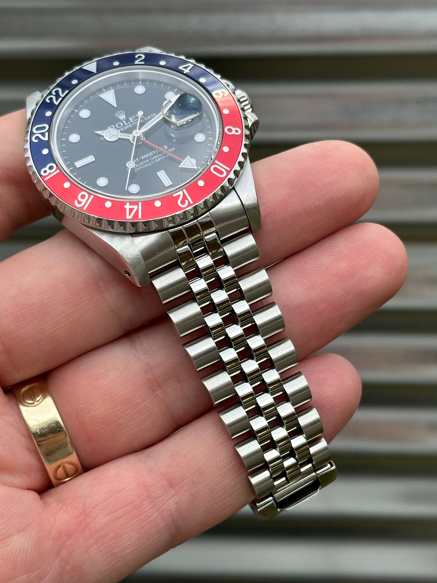 Rolex GMT Master II “Pepsi” Jubilee Bracelet Box & Papers