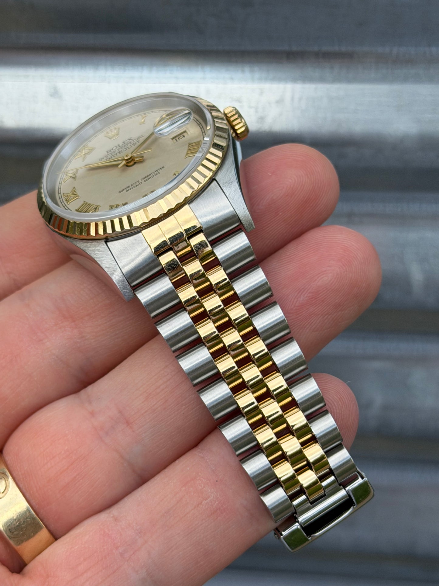 Rolex Datejust Pyramid Dial 36mm Ref.16233 Watch Only