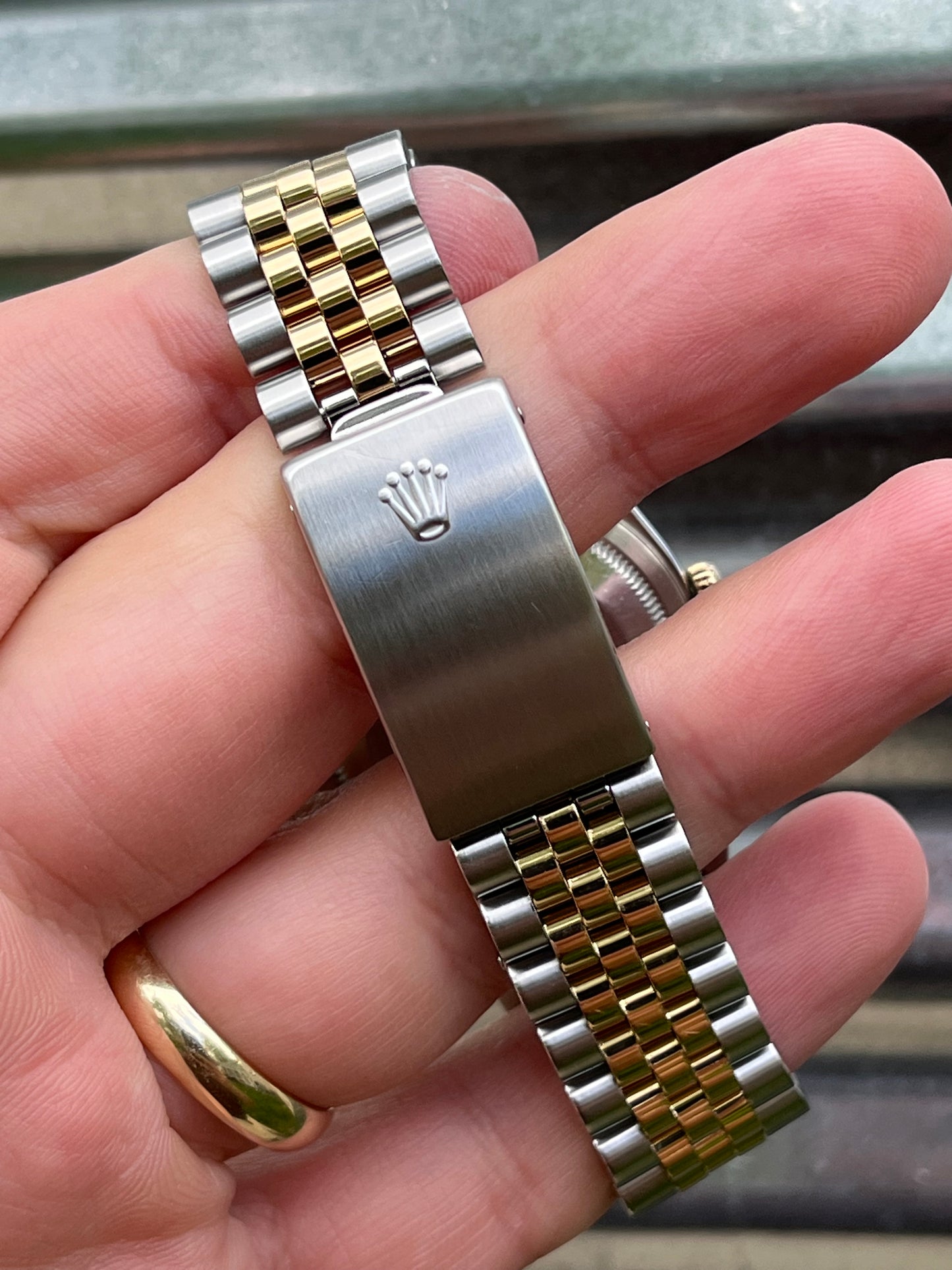 Rolex Datejust “White Roman Diamond Dial” 36mm Ref.16233 Box & Papers