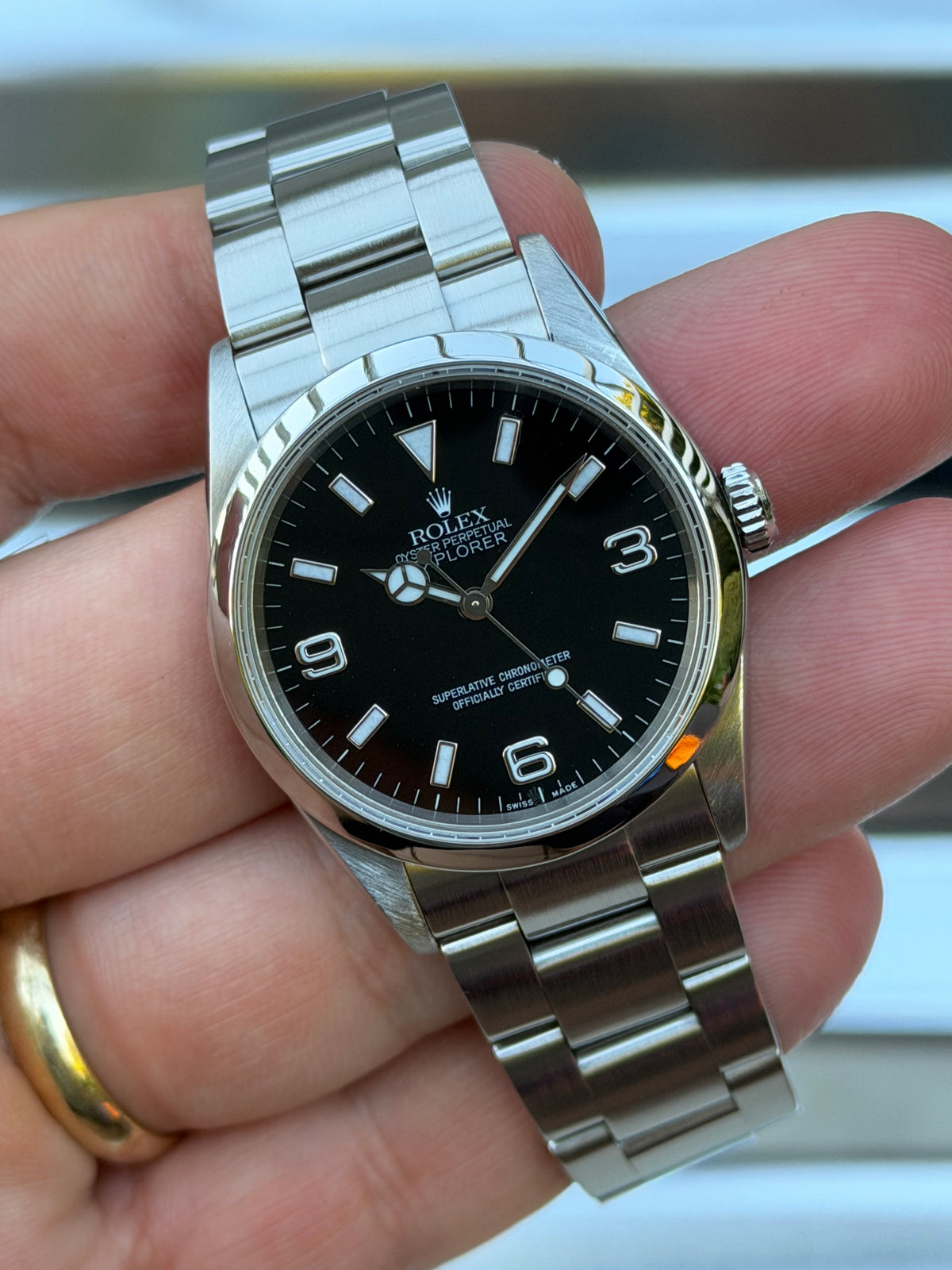 Rolex Explorer 36mm Ref.114270 Box & Papers
