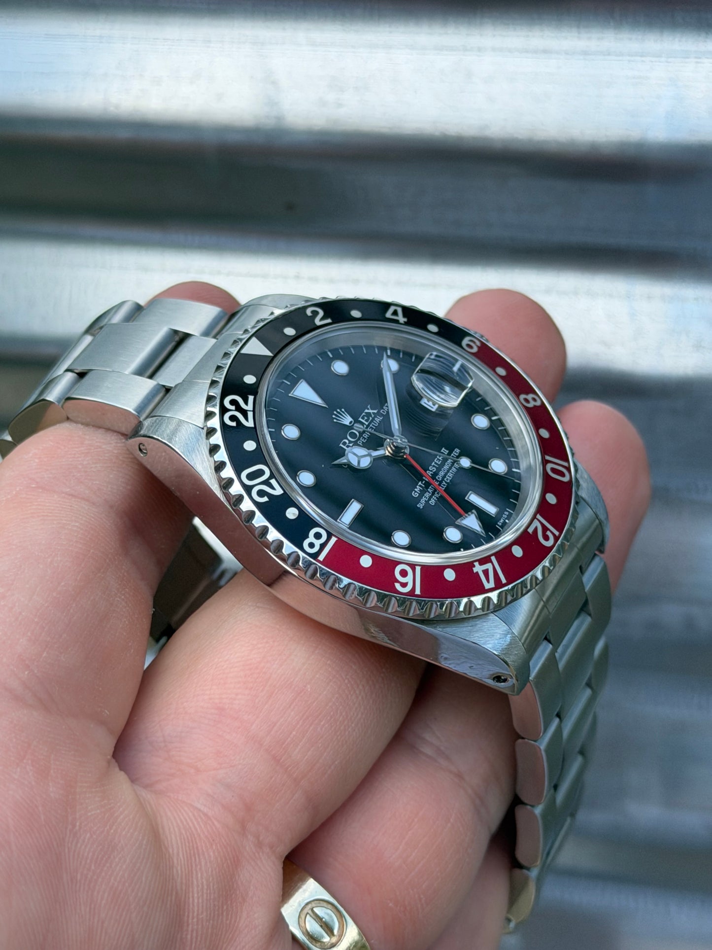 Rolex GMT Master II Coke 40mm Ref.16710 Box & Papers