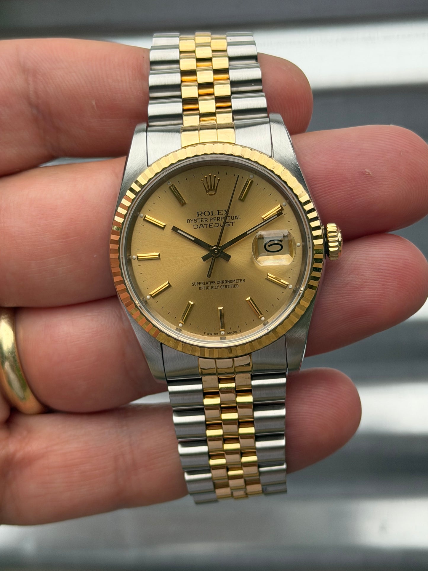 Rolex Datejust 36mm Ref.16233 Box & Papers