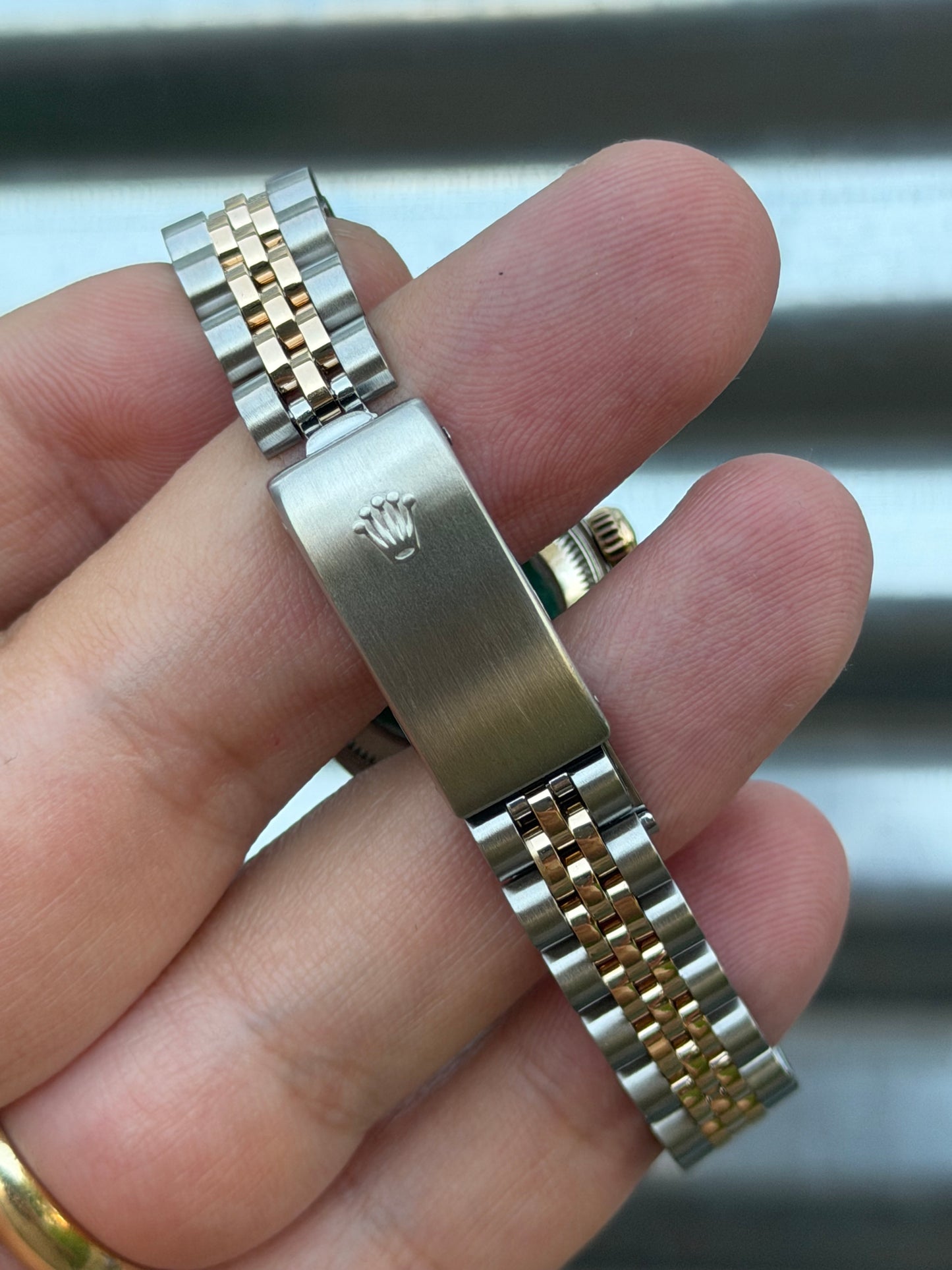 Rolex Ladies Datejust 26mm Ref.69173 Box & Papers “Black Pyramid Dial”