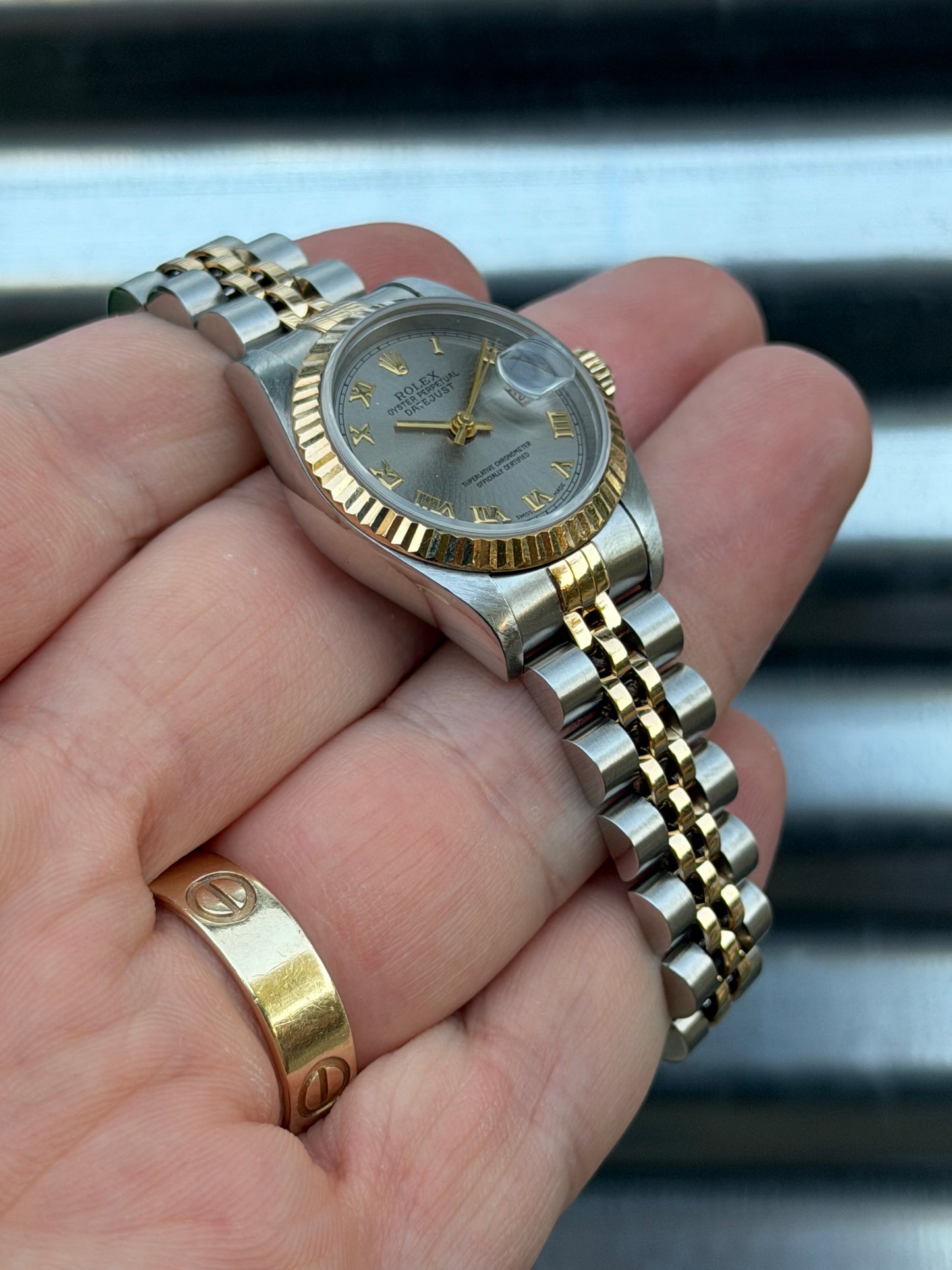 Rolex Ladies Datejust 26mm Ref.69173 Box & Papers