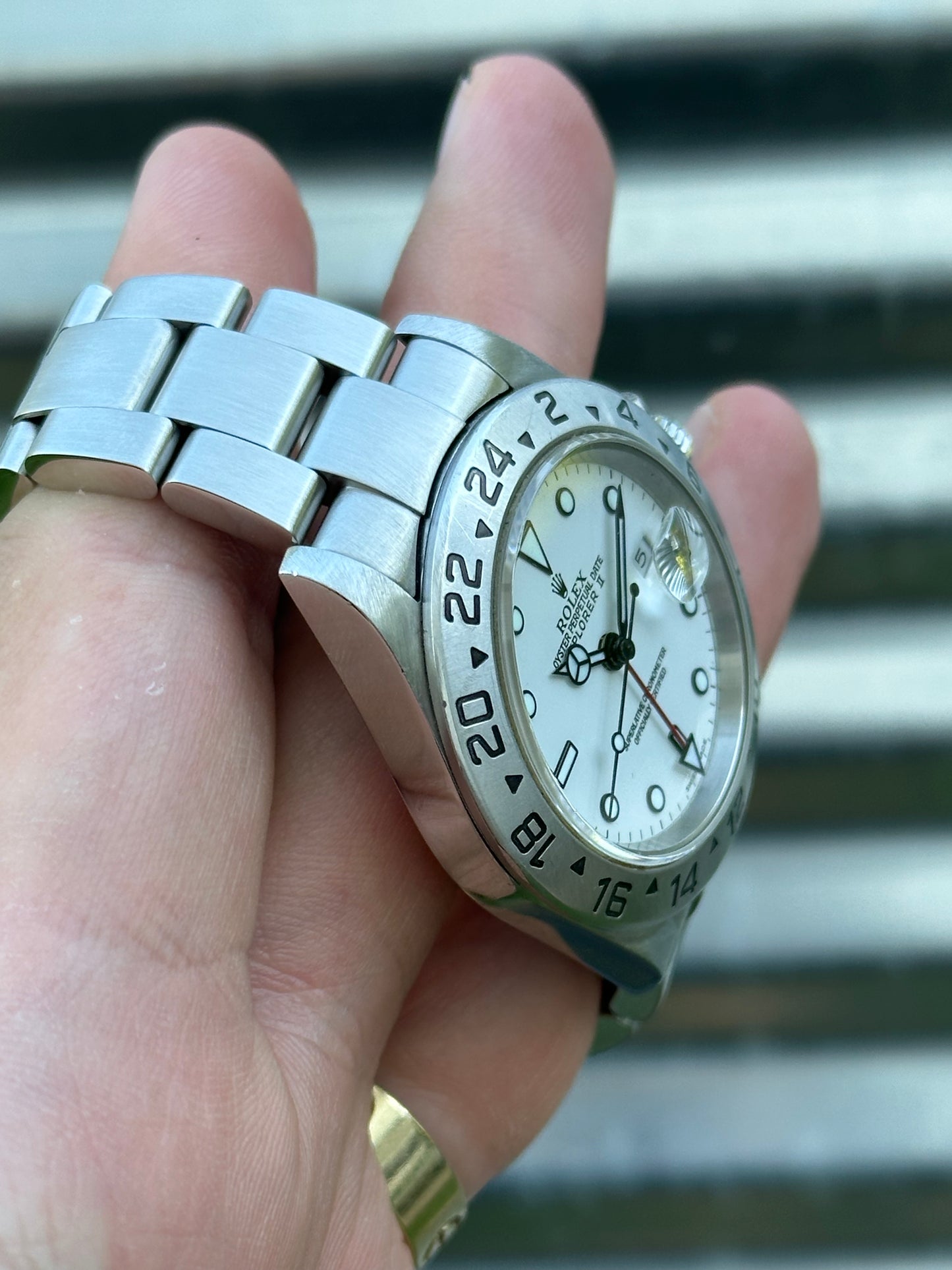 Rolex Explorer II “Polar” 40mm Ref.16570 Box & Papers