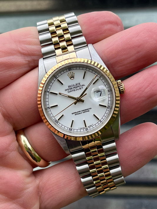 Rolex Datejust 36mm Ref.16233 Box & Papers
