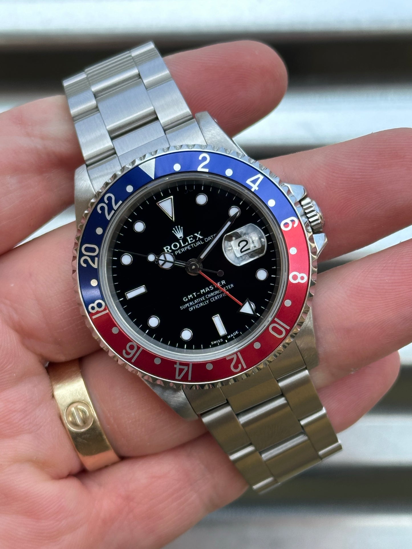Rolex GMT Master  “Pepsi” 40mm Ref.16700 Watch Only