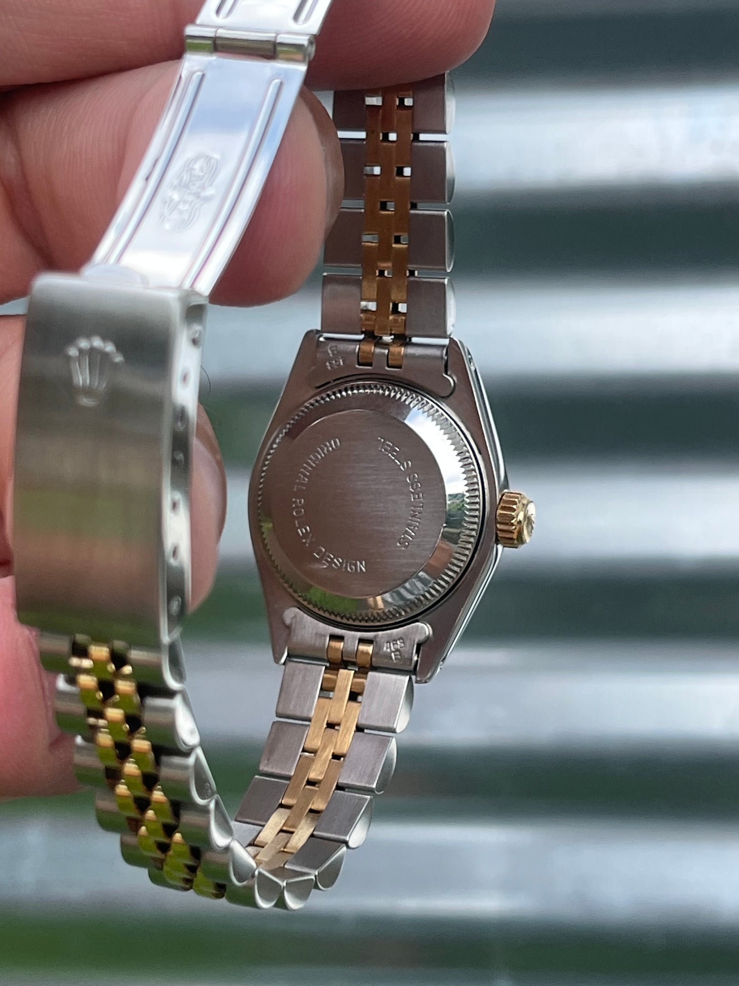 Rolex Ladies Datejust 26mm Ref.69173 Box & Papers “Black Diamond Dial”