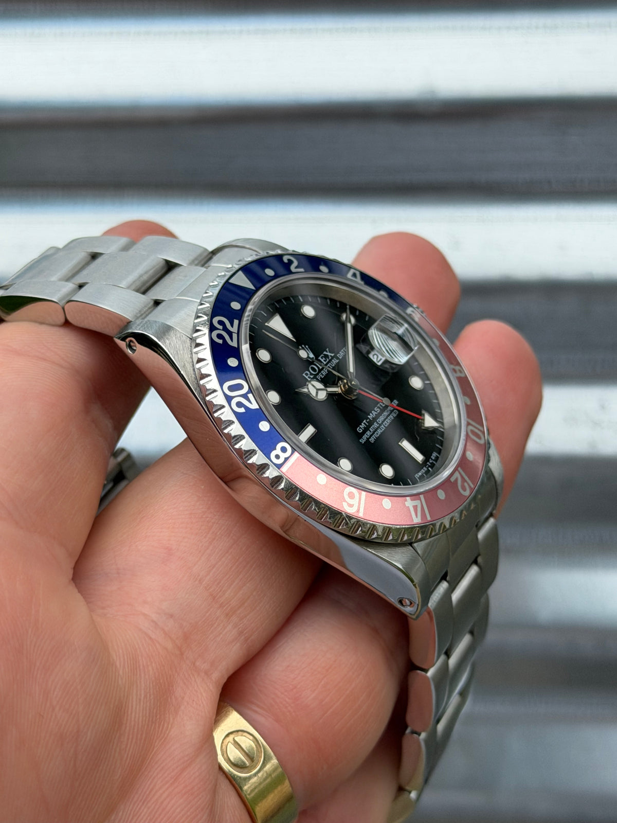Rolex GMT Master Pepsi 40mm Ref.16700 Box & Papers