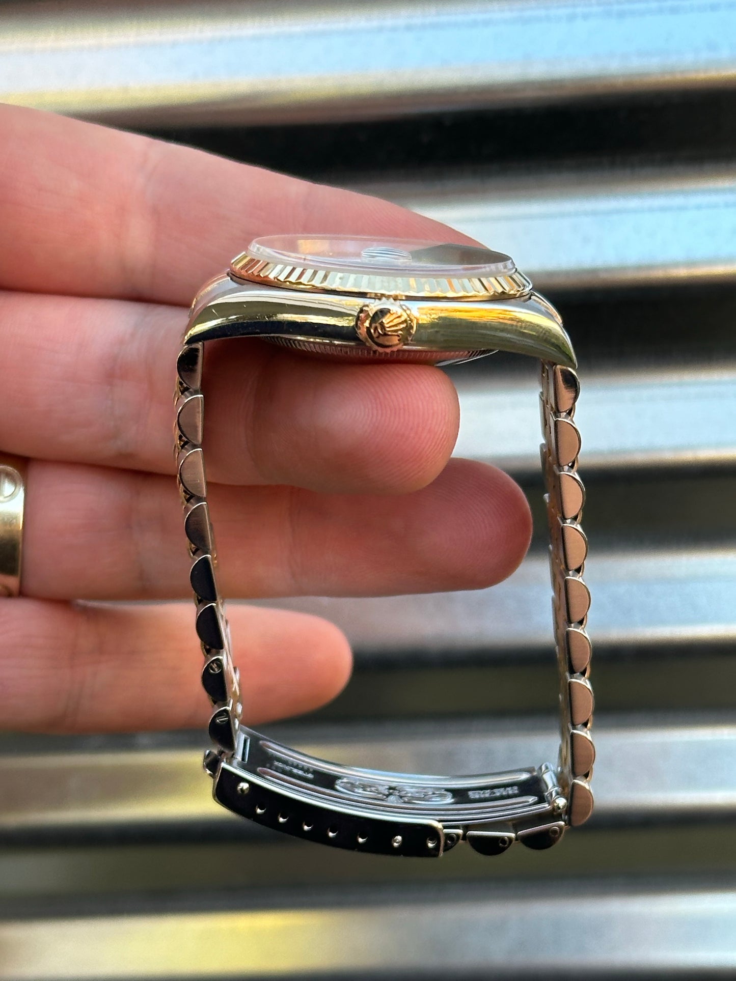 Rolex Datejust 36mm Ref.16233 “White Roman Diamond Dial” Box & Papers