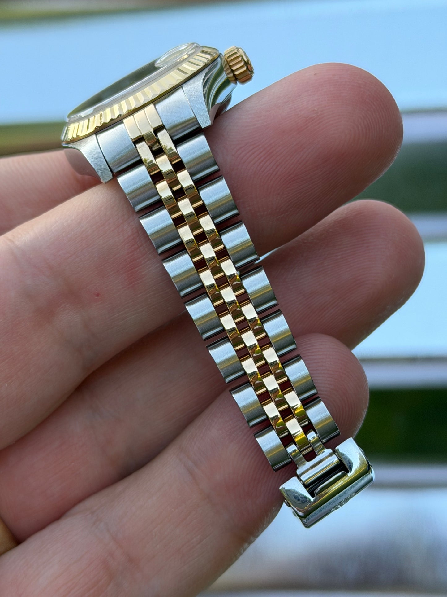 Rolex Ladies Datejust 26mm Ref.79173 “Silver Big Diamond Dial” Box & Papers