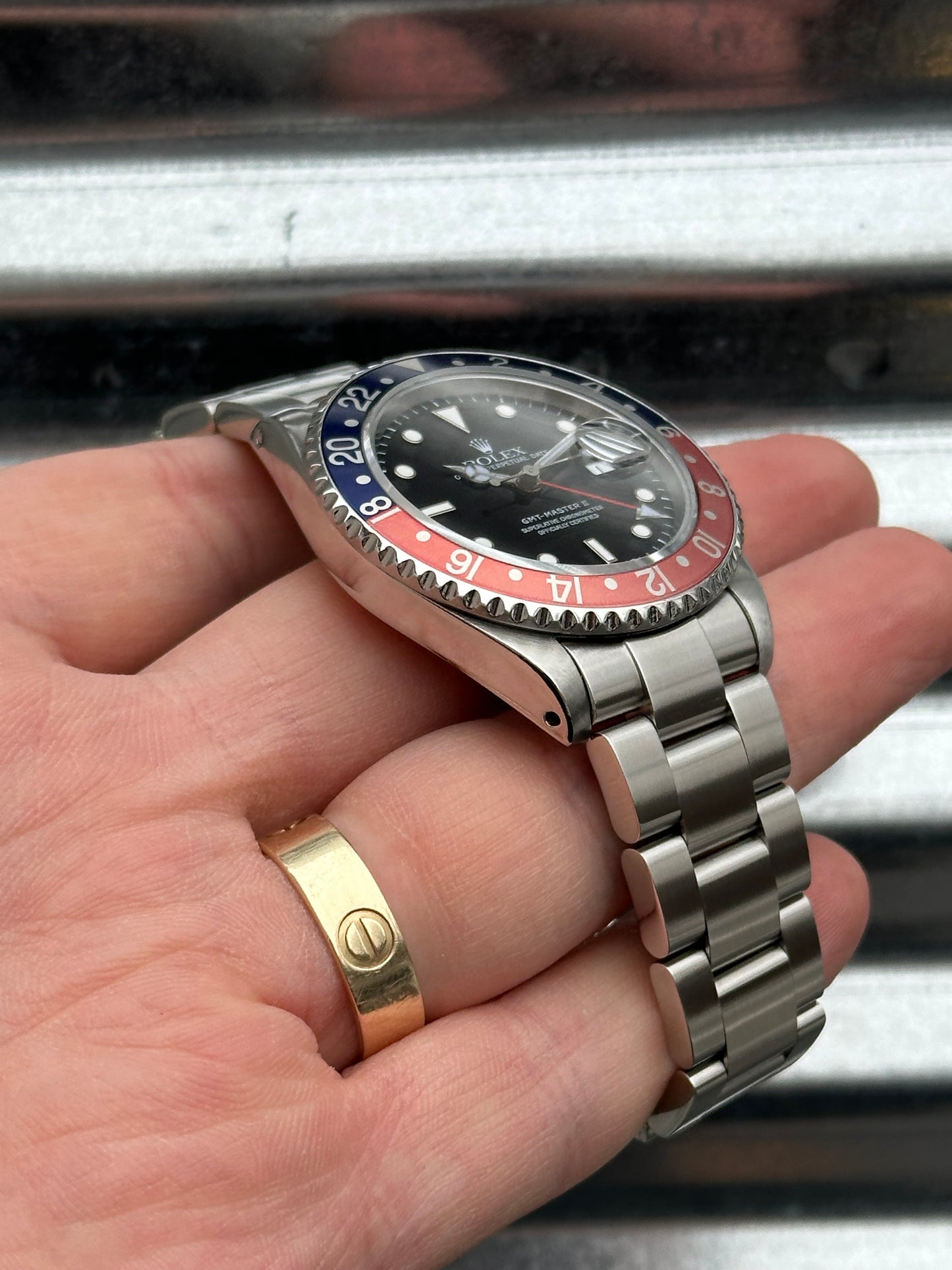 Rolex GMT Master II “Pepsi” 40mm Ref.16710 Watch Only