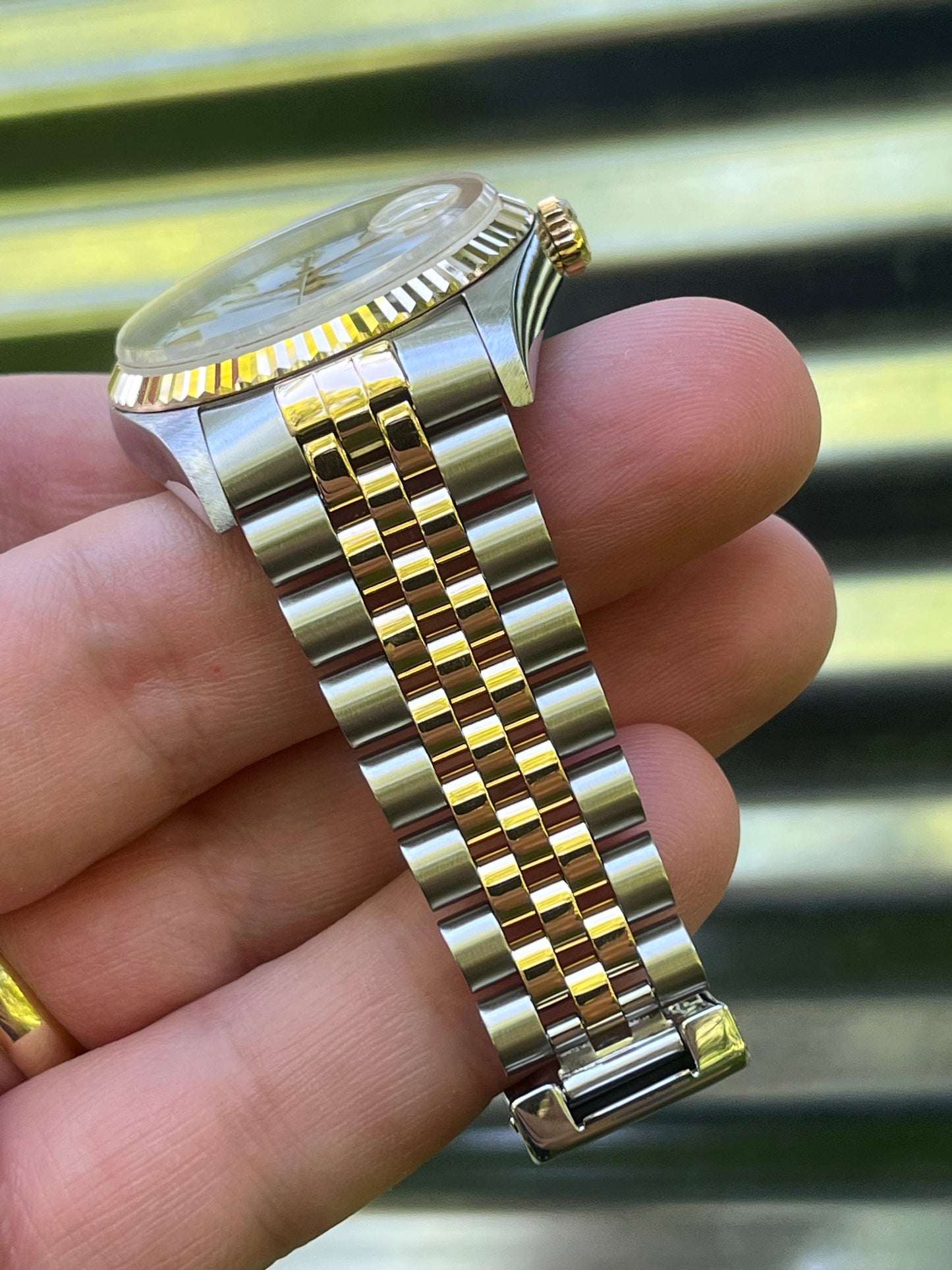 Rolex Datejust “White Stick Dial” 36mm Ref.16233 Box & Papers