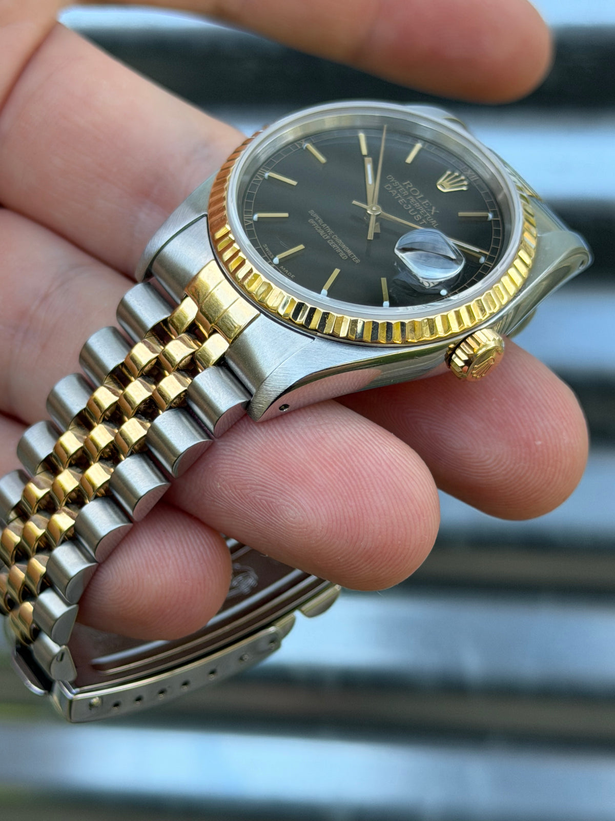 Rolex Datejust 36mm Ref.16233 Box & Papers