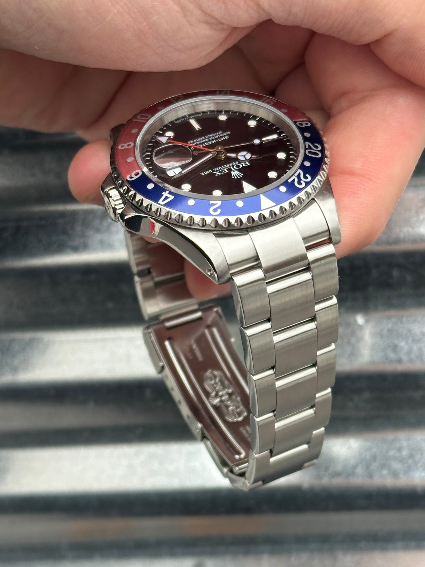 Rolex GMT Master II “Pepsi” 40mm Ref.16710 Watch Only