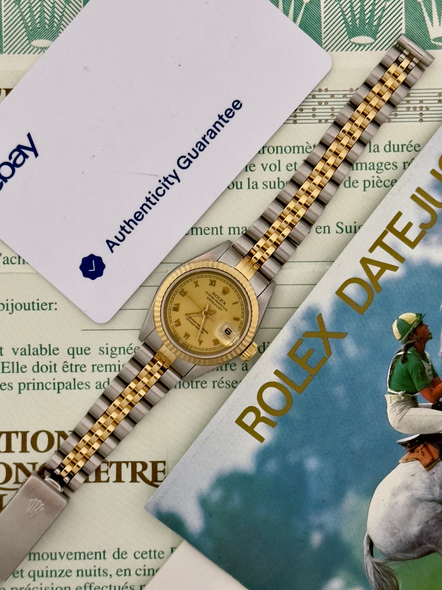 Rolex Ladies Datejust 26mm Ref.69173 Box & Papers