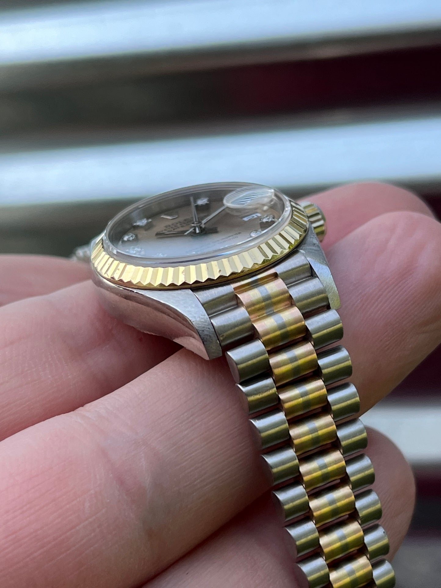 Rolex Datejust 26mm Ref.69179 Tridor 18K Gold