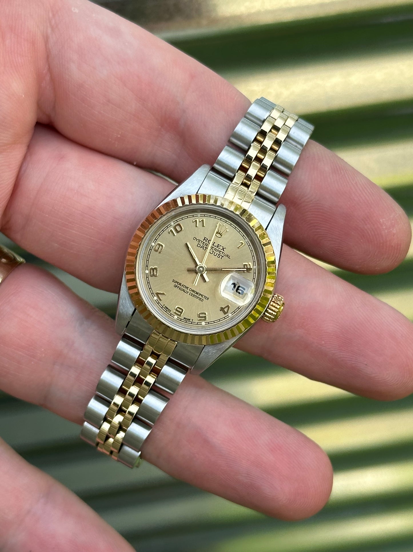 Rolex Ladies Datejust 26mm Ref.69173 Box & Papers