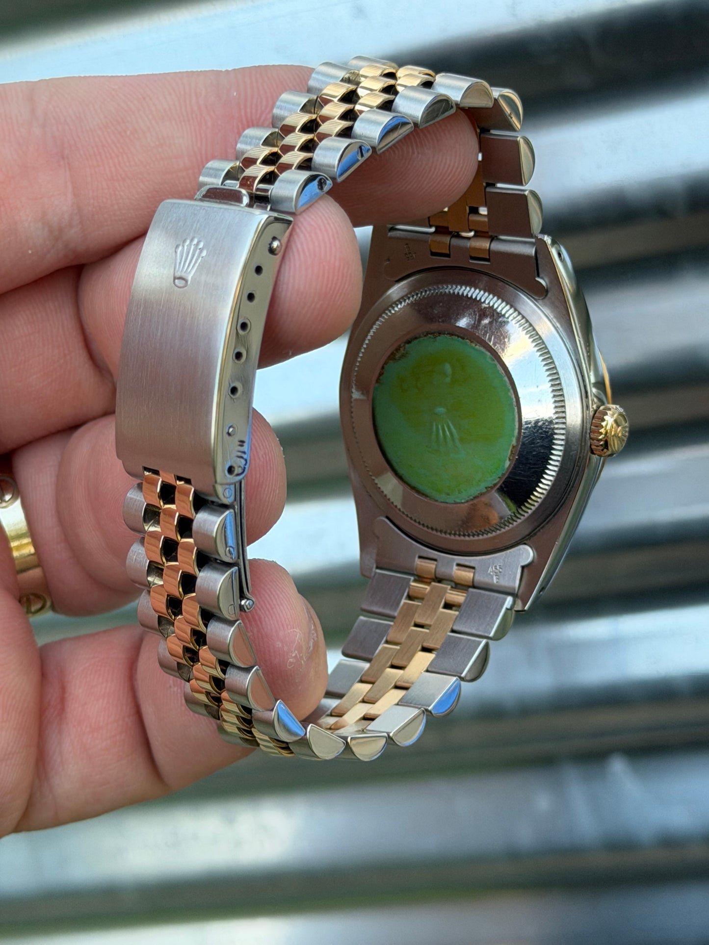 Rolex Datejust 36mm Ref.16233 Box & Papers “Black Tapestry”