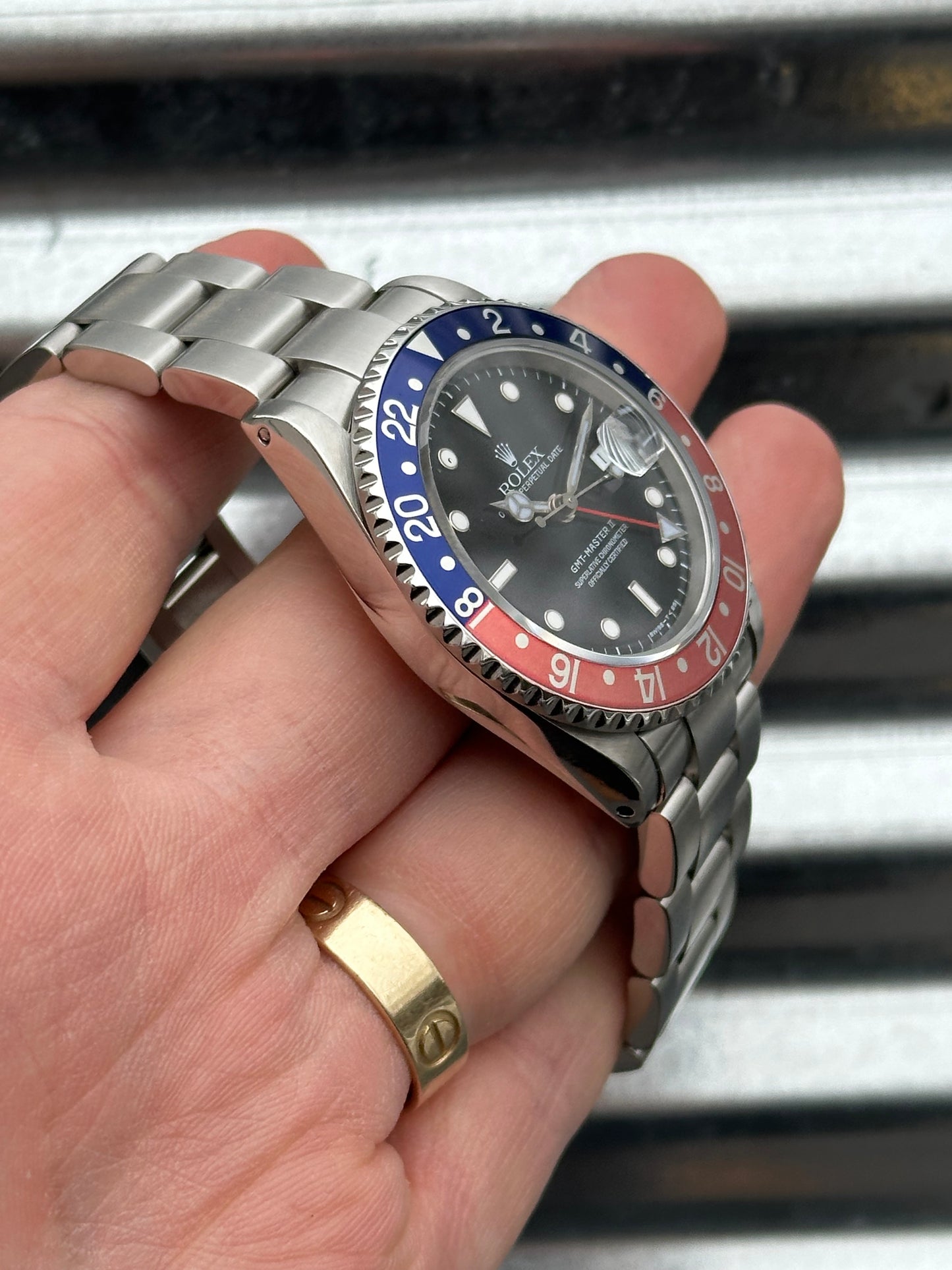 Rolex GMT Master II “Pepsi” 40mm Ref.16710 Watch Only