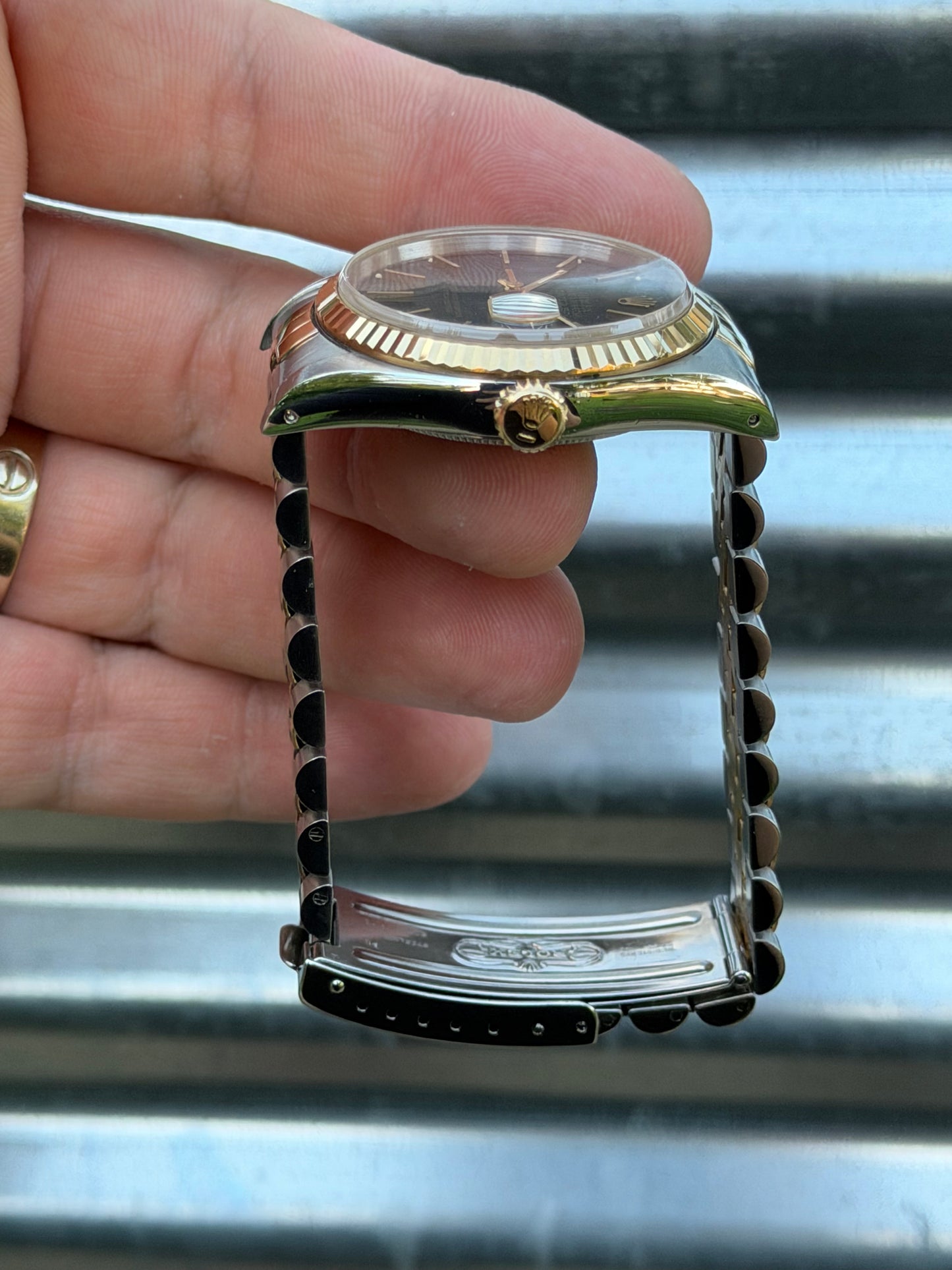 Rolex Datejust 36mm Ref.16233 Box & Papers “Black Tapestry”