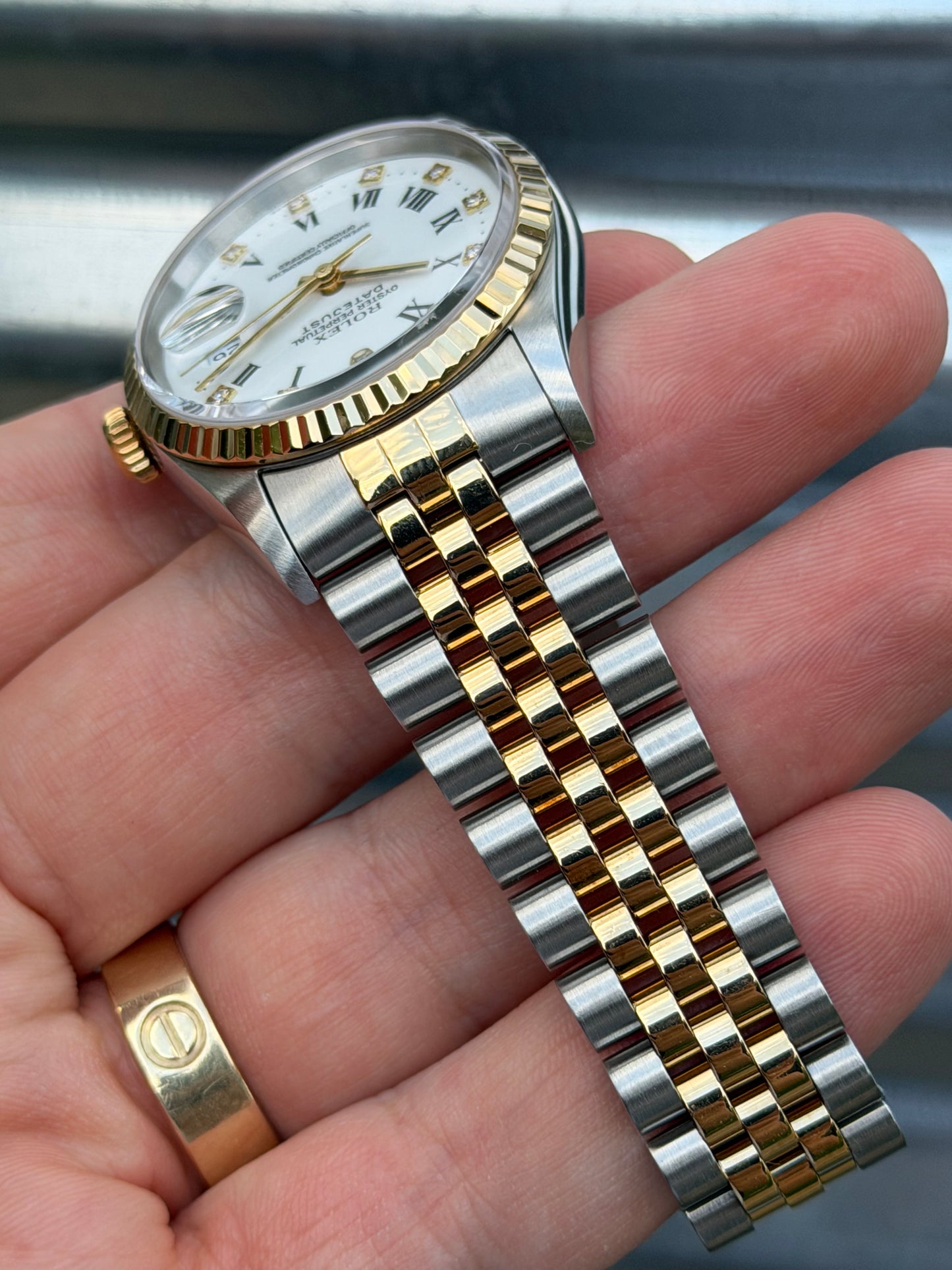 Rolex Datejust “Wh36mm Ref.16233 Box & Papers