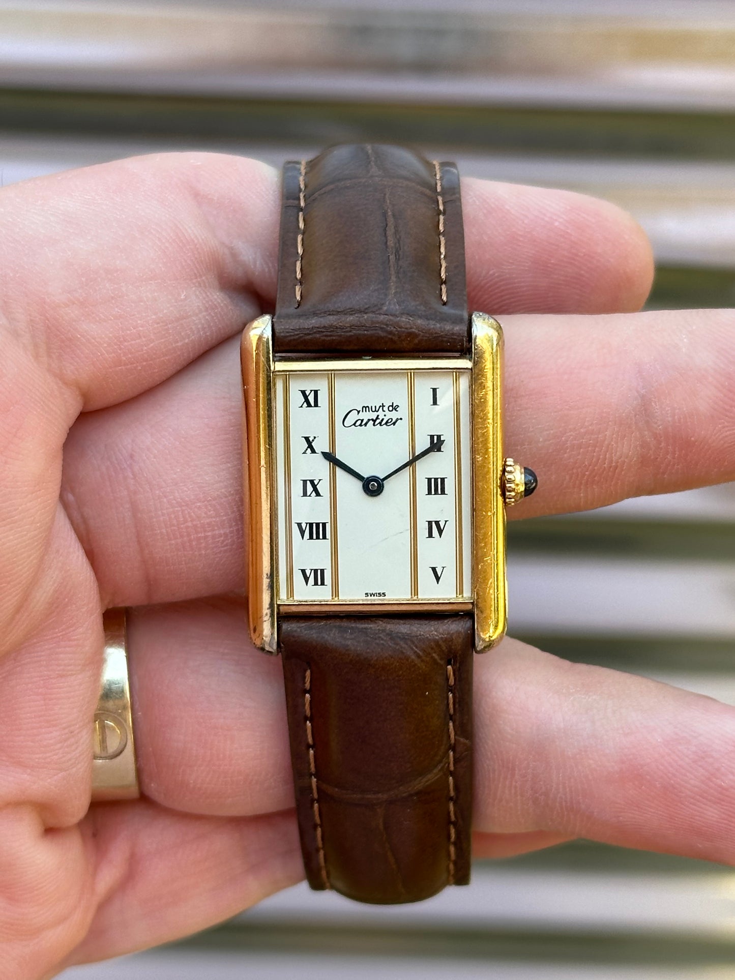 Cartier Tank Vermeil Ref. 590005