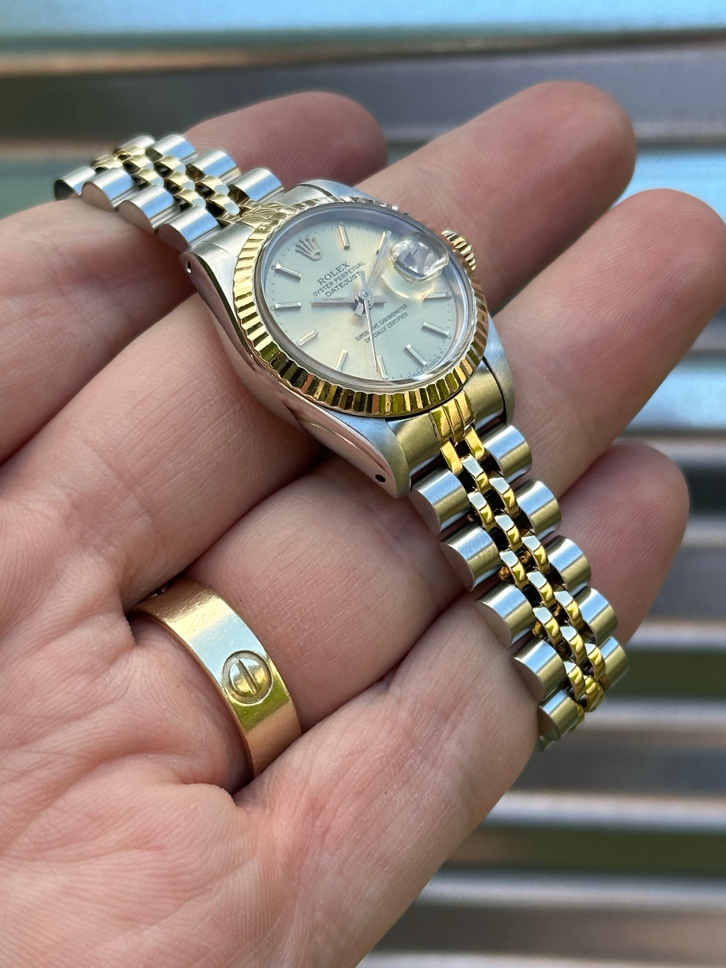 Rolex Ladies Datejust 26mm Ref.69173 Box & Papers