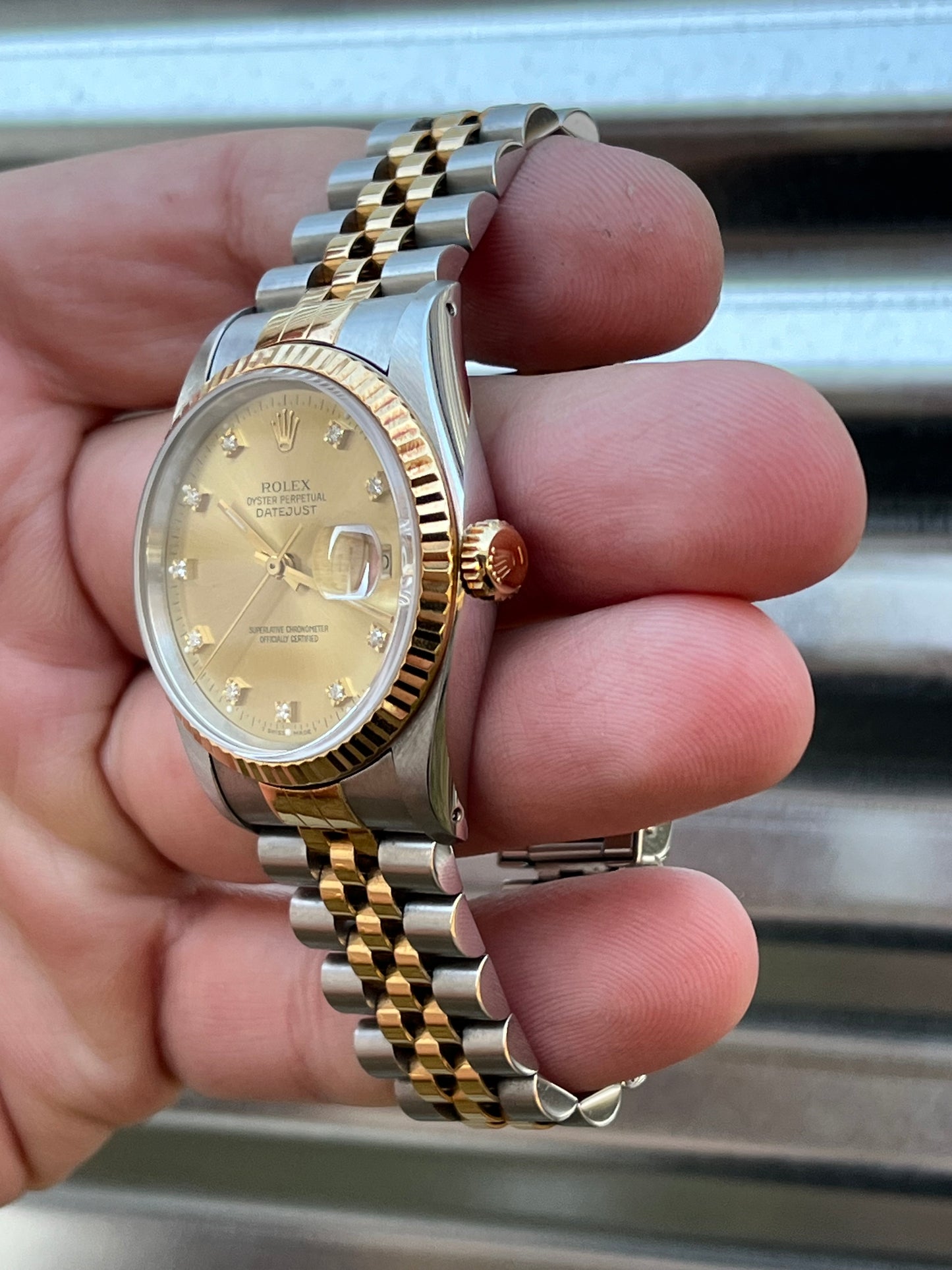 Rolex Datejust 36mm Ref.16233 Box & Papers