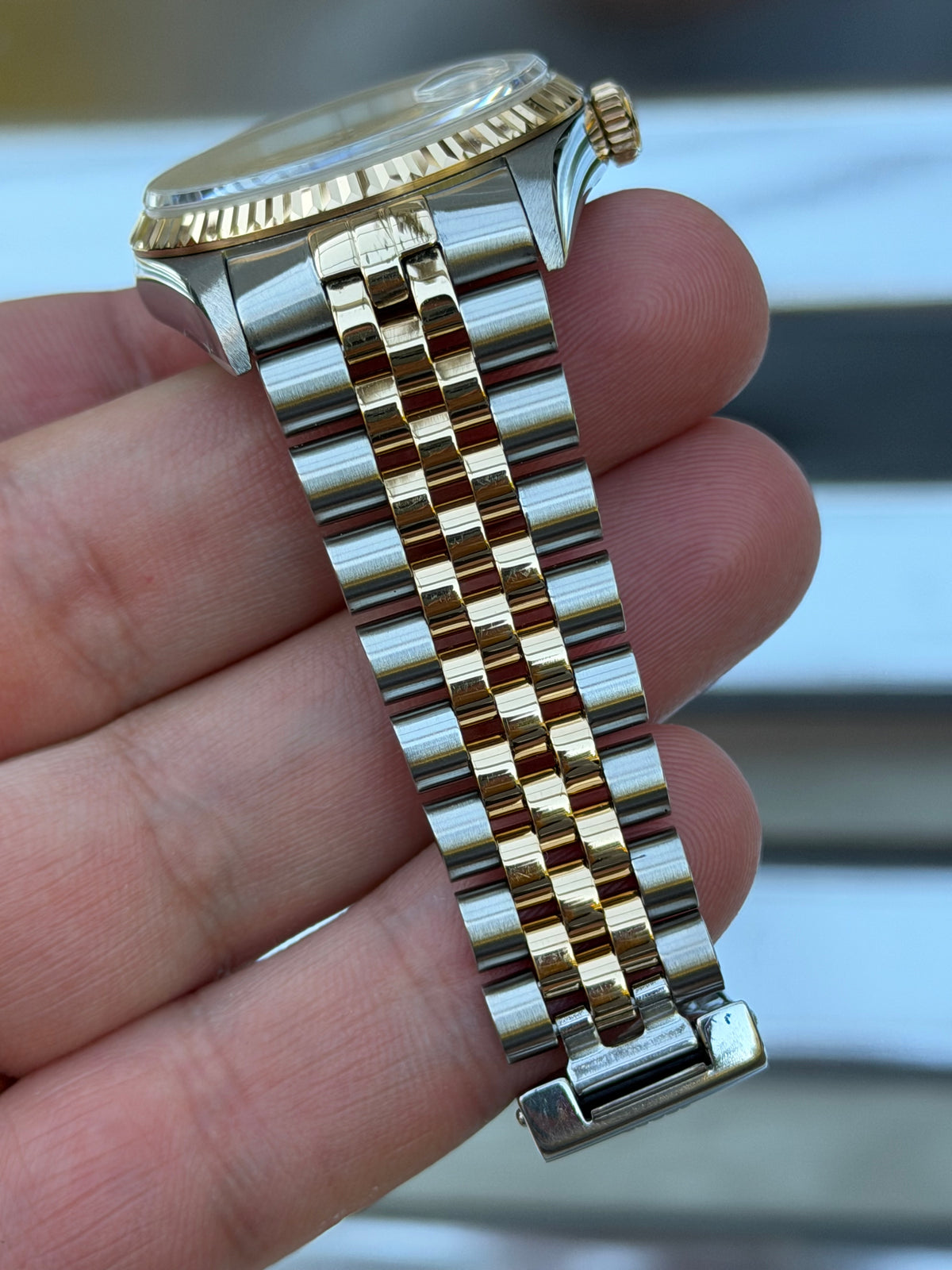 Rolex Datejust Anniversary Diamond Dial 36mm Ref.16233 Box & Papers