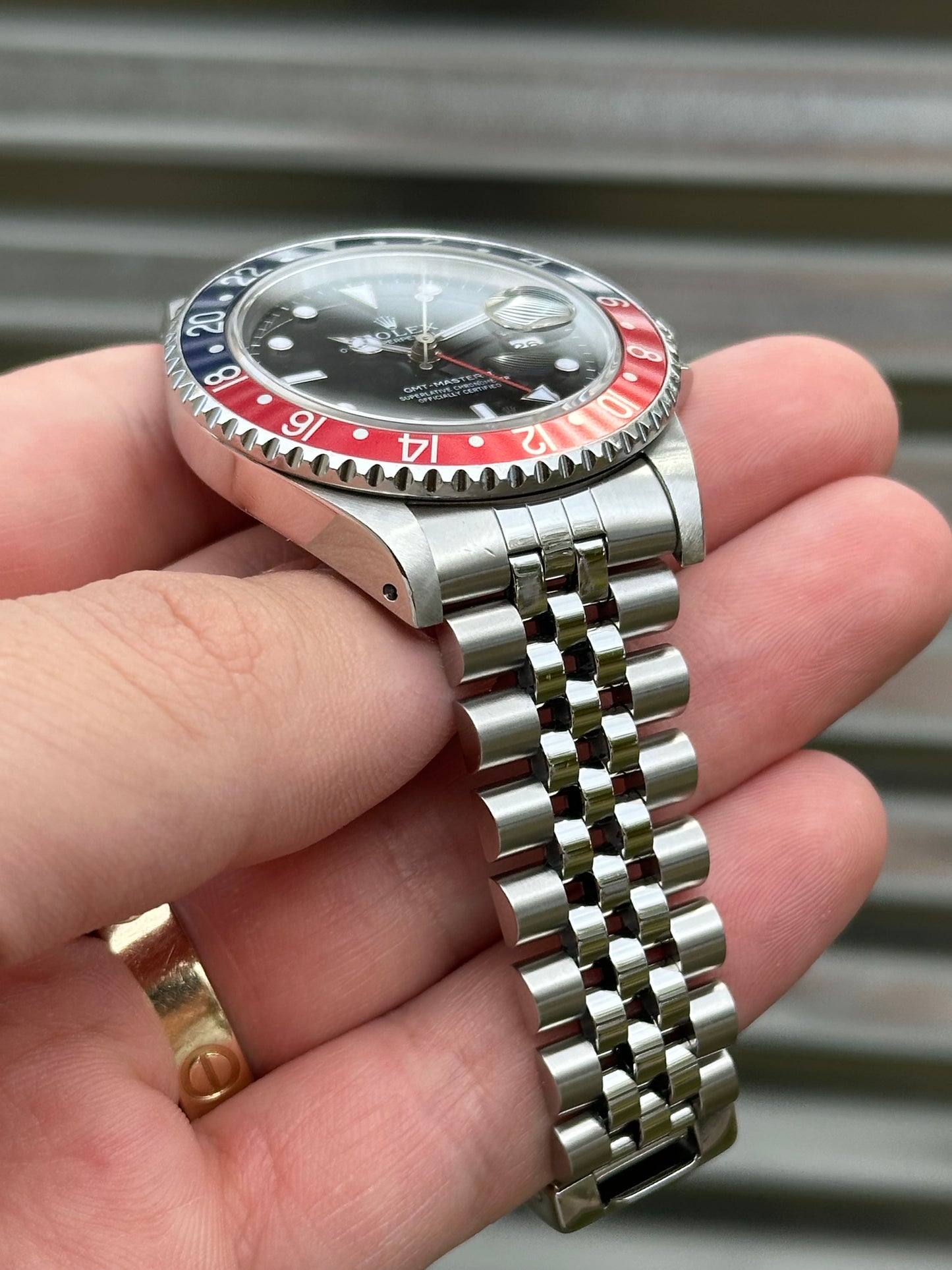 Rolex GMT Master II “Pepsi” Jubilee Bracelet Box & Papers