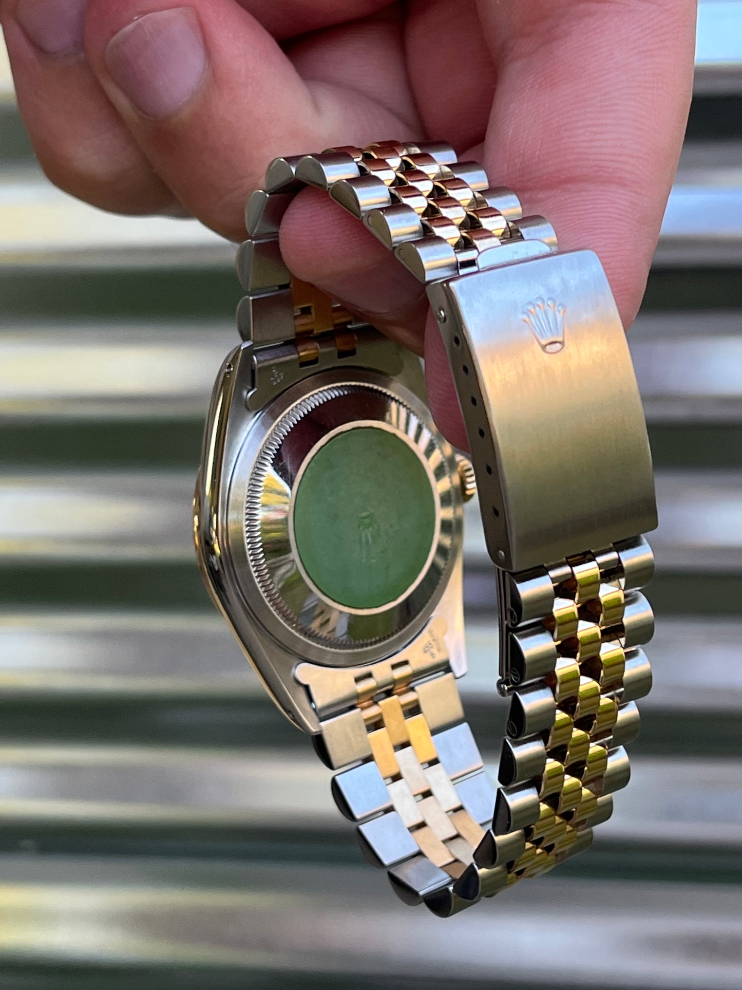 Rolex Datejust 36mm Ref.16233 “Pyramid Dial” Box & Papers