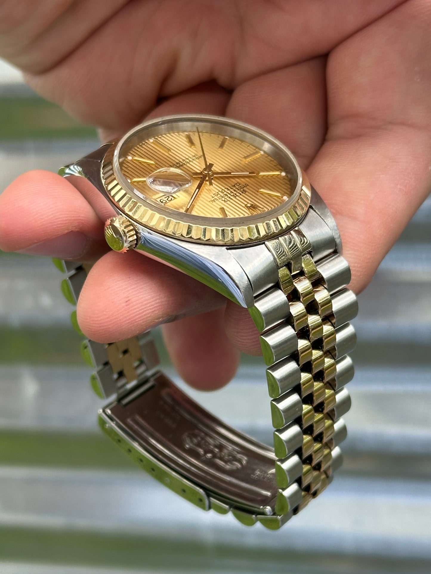 Rolex Datejust Tapestry Dial 36mm Ref.16233 Box & Papers